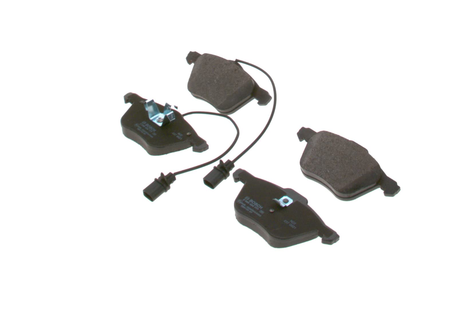 Bosch BP480 Bremsbeläge - Vorderachse - ECE-R90 Zertifizierung - vier Bremsbeläge pro Set Bosch BP480 Bremsbeläge - Vorderachse - ECE-R90 Zertifizierung - vier Bremsbeläge pro Set von Bosch Automotive
