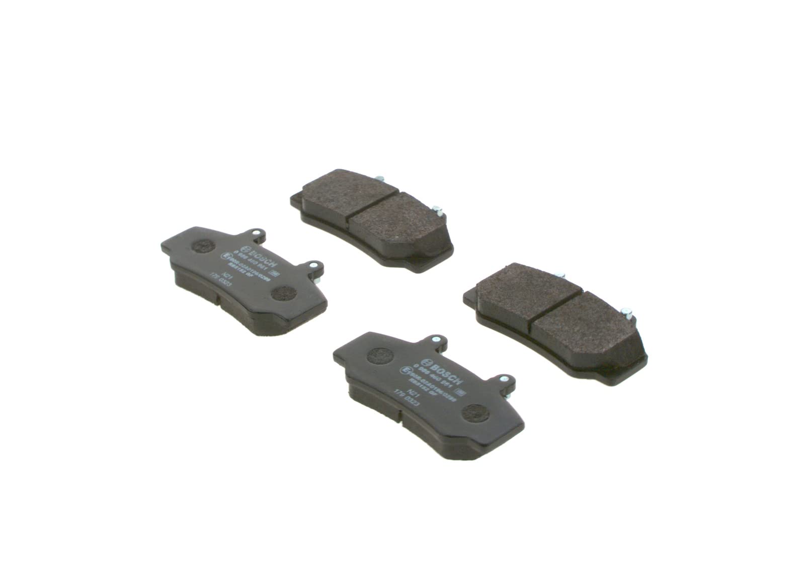 Bosch BP530 Bremsbeläge - Vorderachse - ECE-R90 Zertifizierung - vier Bremsbeläge pro Set Bosch BP530 Bremsbeläge - Vorderachse - ECE-R90 Zertifizierung - vier Bremsbeläge pro Set von Bosch Automotive