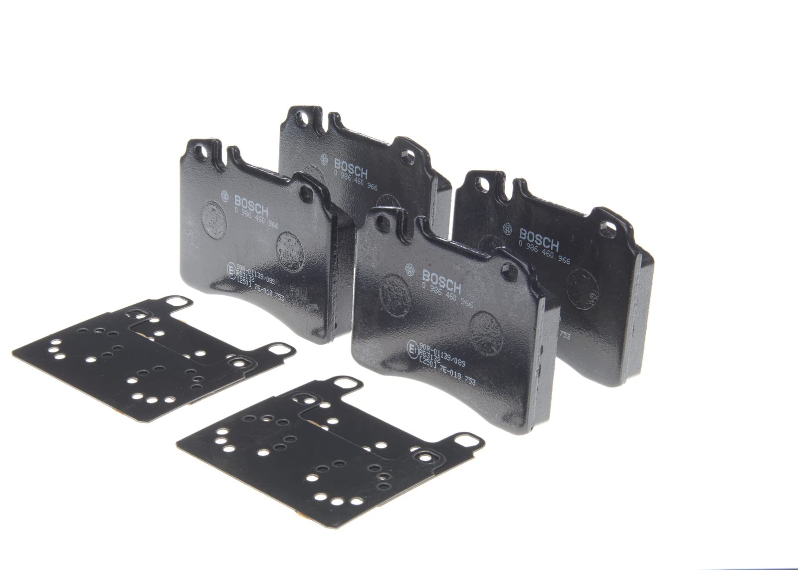 Bosch BP535 Bremsbeläge - Vorderachse - ECE-R90 Zertifizierung - vier Bremsbeläge pro Set Bosch BP535 Bremsbeläge - Vorderachse - ECE-R90 Zertifizierung - vier Bremsbeläge pro Set von Bosch Automotive