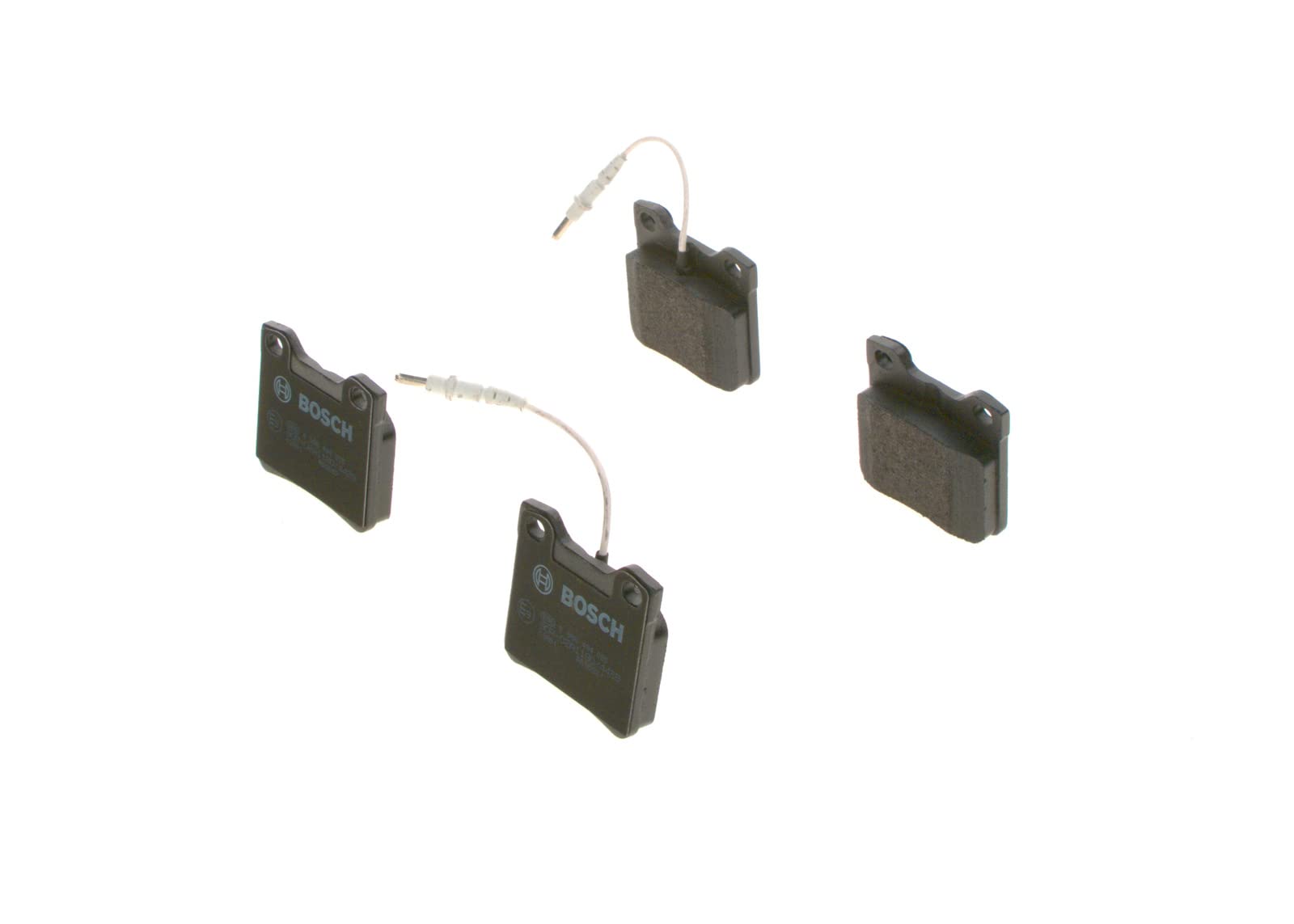 Bosch BP536 Bremsbeläge - Hinterachse - ECE-R90 Zertifizierung - vier Bremsbeläge pro Set Bosch BP536 Bremsbeläge - Hinterachse - ECE-R90 Zertifizierung - vier Bremsbeläge pro Set von Bosch Automotive