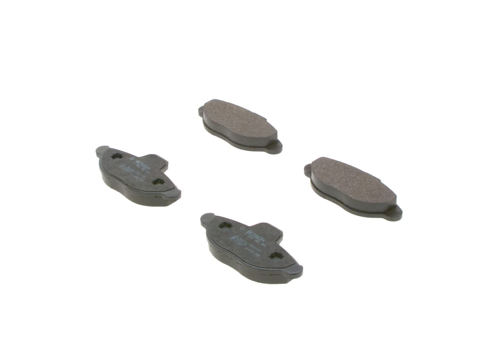 Bosch BP537 Bremsbeläge - Vorderachse - ECE-R90 Zertifizierung - vier Bremsbeläge pro Set Bosch BP537 Bremsbeläge - Vorderachse - ECE-R90 Zertifizierung - vier Bremsbeläge pro Set von Bosch Automotive