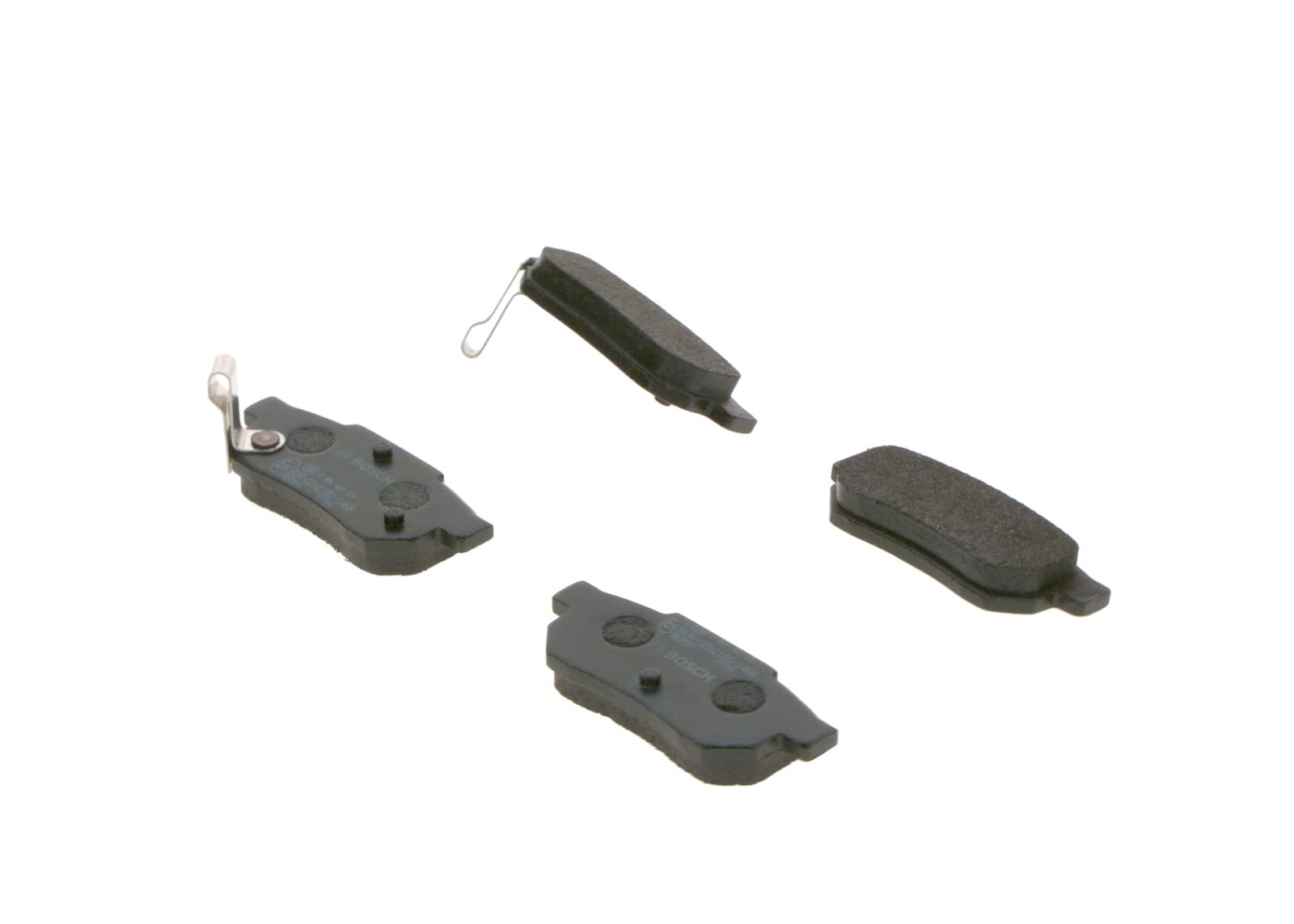 Bosch BP582 Bremsbeläge - Hinterachse - ECE-R90 Zertifizierung - vier Bremsbeläge pro Set Bosch BP582 Bremsbeläge - Hinterachse - ECE-R90 Zertifizierung - vier Bremsbeläge pro Set von Bosch Automotive
