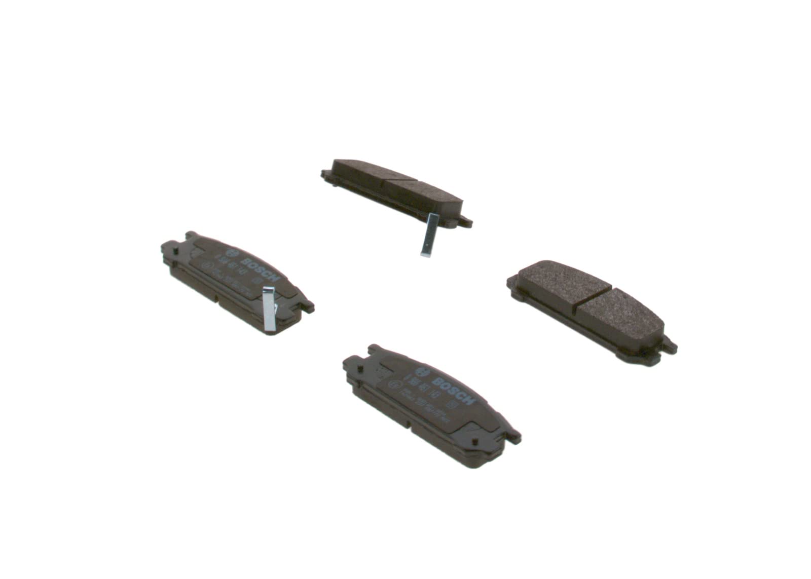 Bosch BP592 Bremsbeläge - Hinterachse - ECE-R90 Zertifizierung - vier Bremsbeläge pro Set Bosch BP592 Bremsbeläge - Hinterachse - ECE-R90 Zertifizierung - vier Bremsbeläge pro Set von Bosch Automotive