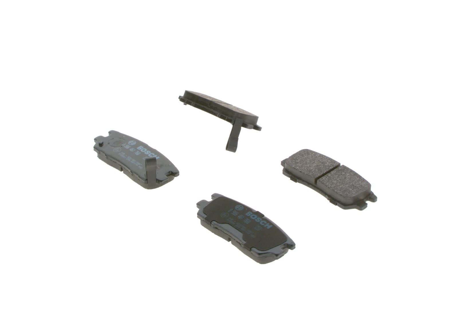 Bosch BP616 Bremsbeläge - Hinterachse - ECE-R90 Zertifizierung - vier Bremsbeläge pro Set Bosch BP616 Bremsbeläge - Hinterachse - ECE-R90 Zertifizierung - vier Bremsbeläge pro Set von Bosch Automotive