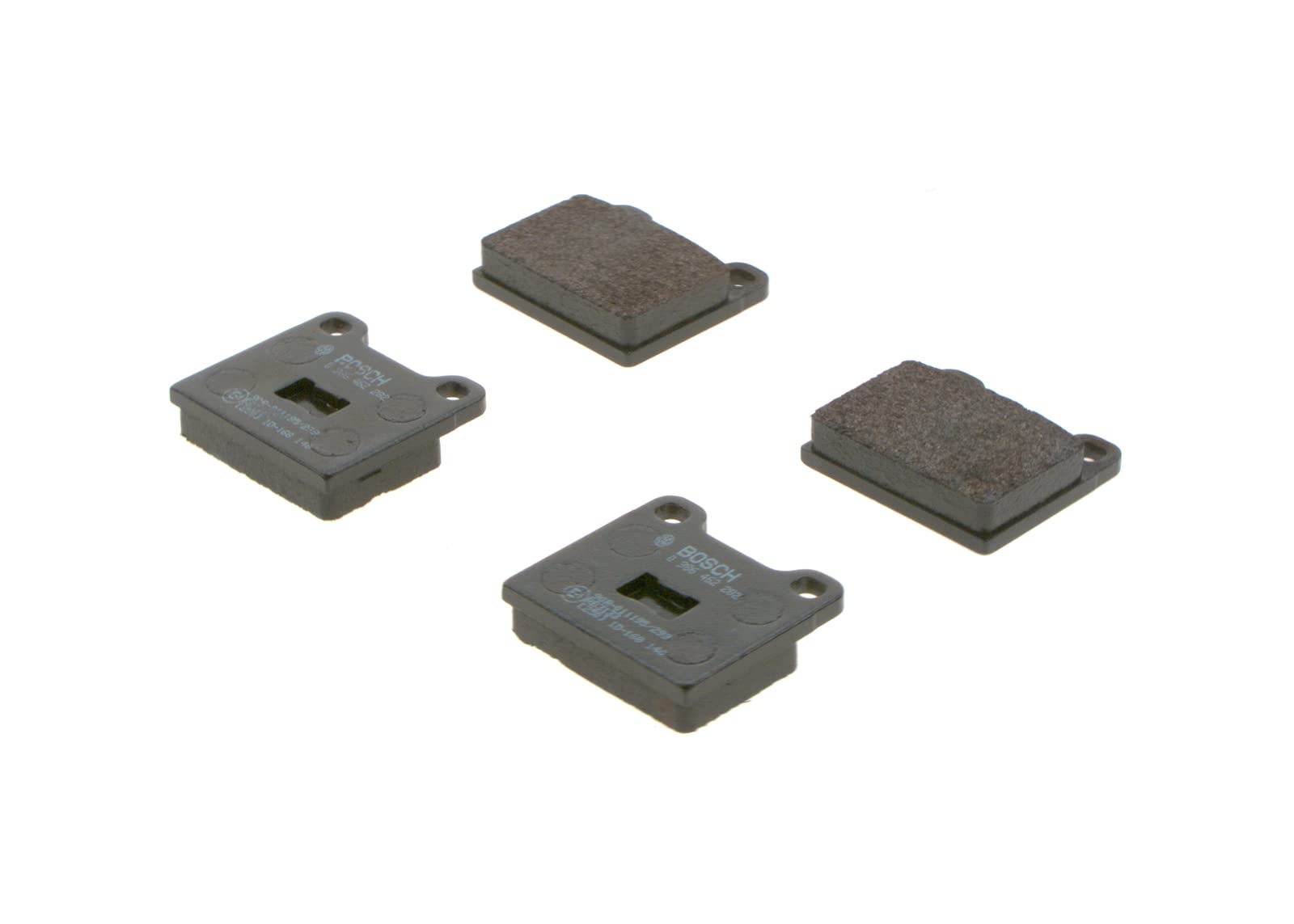 Bosch BP623 Bremsbeläge - Vorderachse - ECE-R90 Zertifizierung - vier Bremsbeläge pro Set Bosch BP623 Bremsbeläge - Vorderachse - ECE-R90 Zertifizierung - vier Bremsbeläge pro Set von Bosch Automotive