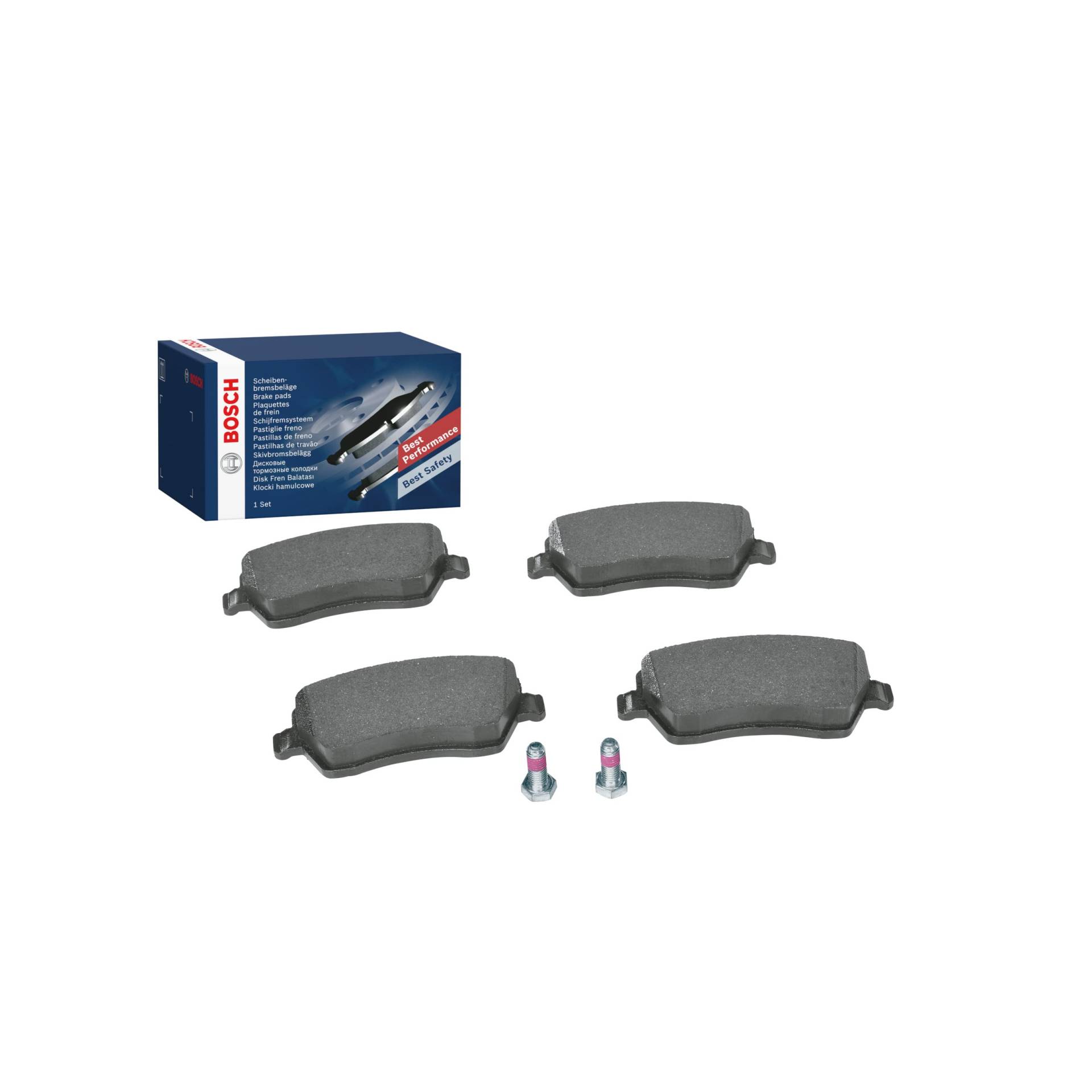 Bosch BP936 Bremsbeläge - Vorderachse - ECE-R90 Zertifizierung - vier Bremsbeläge pro Set Bosch BP936 Bremsbeläge - Vorderachse - ECE-R90 Zertifizierung - vier Bremsbeläge pro Set von Bosch Automotive