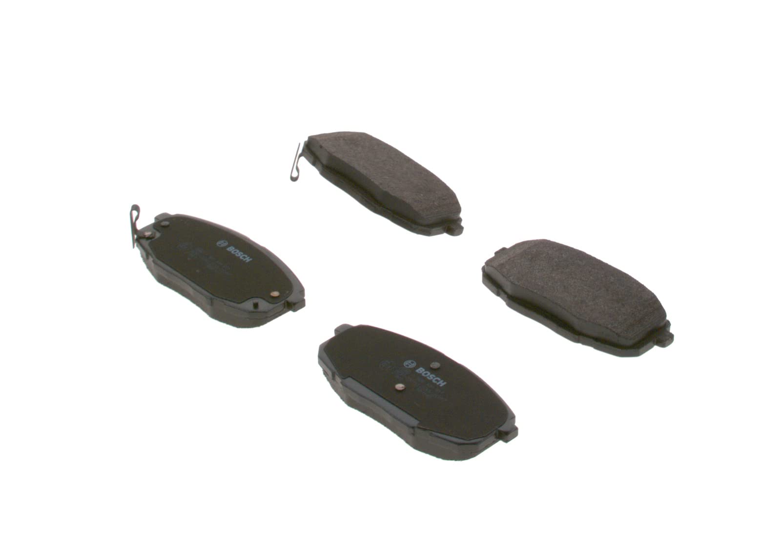 Bosch BP949 Bremsbeläge - Vorderachse - ECE-R90 Zertifizierung - vier Bremsbeläge pro Set Bosch BP949 Bremsbeläge - Vorderachse - ECE-R90 Zertifizierung - vier Bremsbeläge pro Set von Bosch Automotive