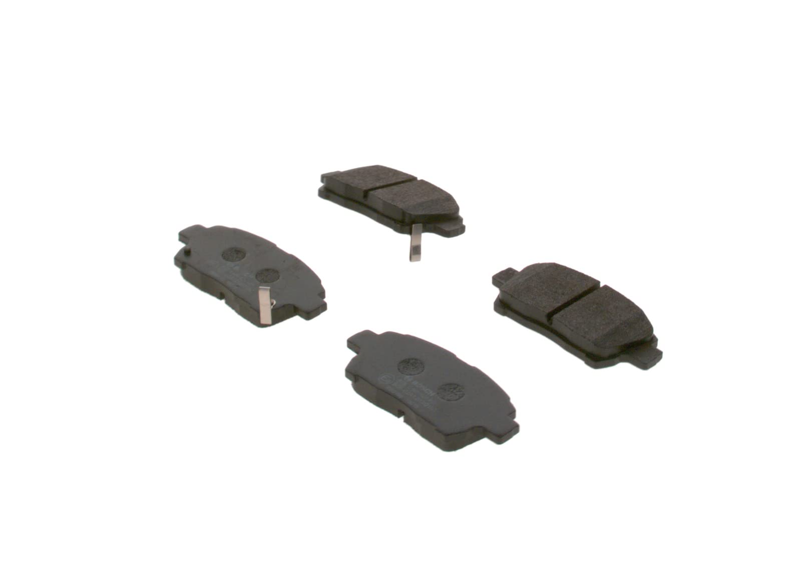 Bosch BP970 Bremsbeläge - Vorderachse - ECE-R90 Zertifizierung - vier Bremsbeläge pro Set Bosch BP970 Bremsbeläge - Vorderachse - ECE-R90 Zertifizierung - vier Bremsbeläge pro Set von Bosch Automotive