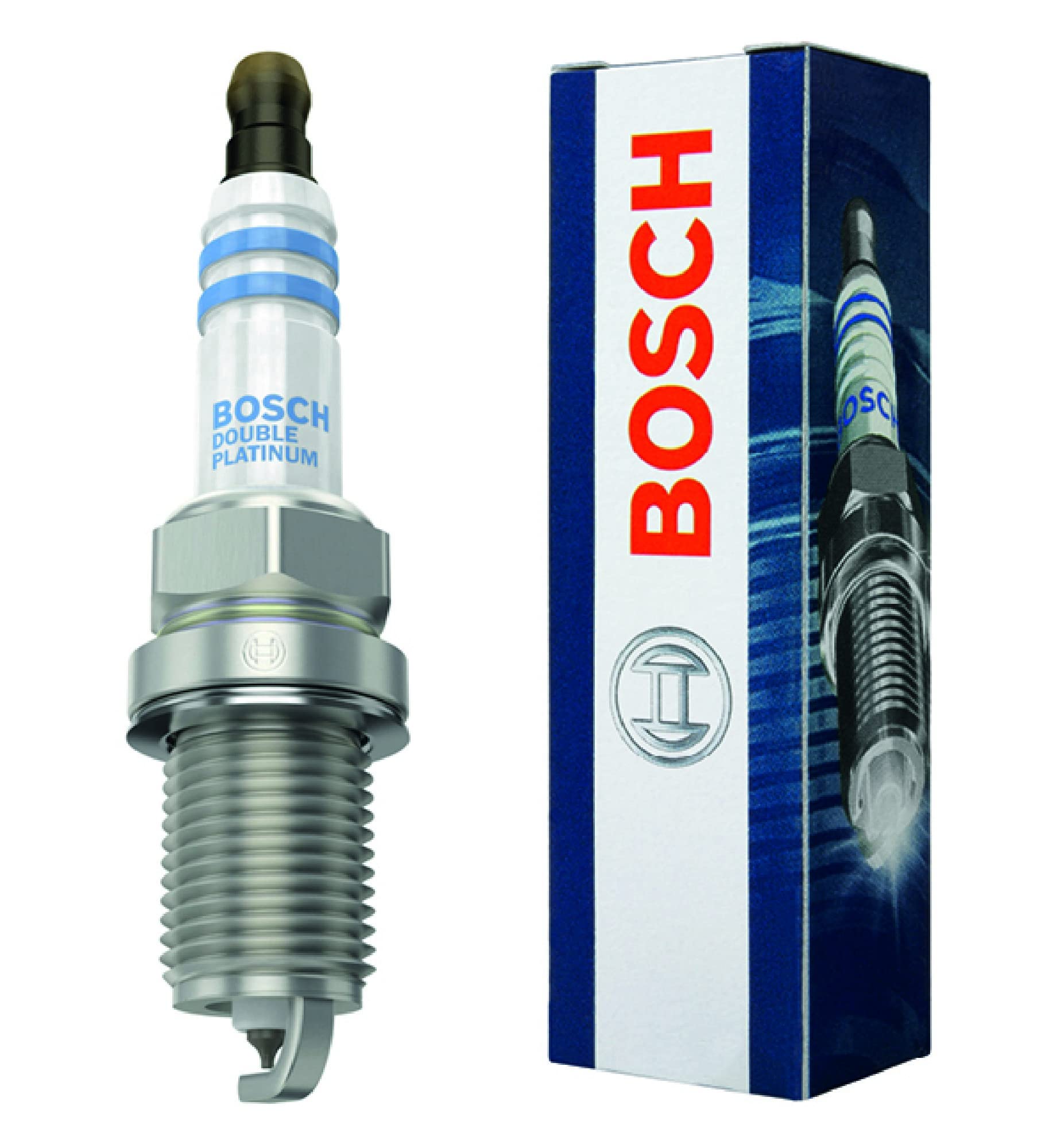 Bosch FR6KPP33 - Zündkerzen Double Platinum - 1 Stück von Bosch Automotive