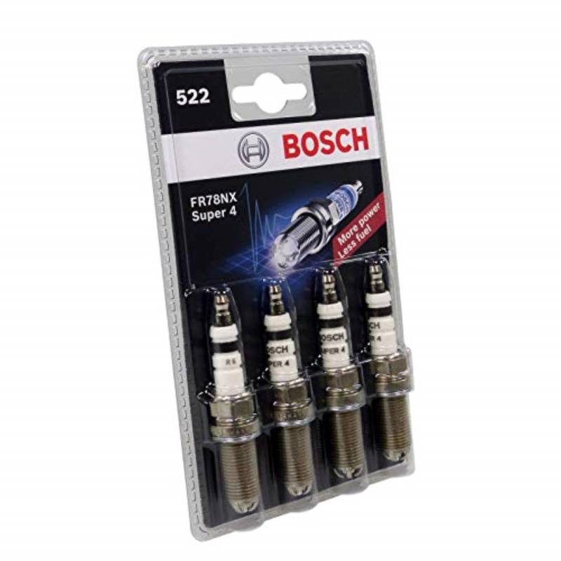 Bosch FR78NX (N62) - Zündkerzen Super 4 - 4er Set von Bosch Automotive