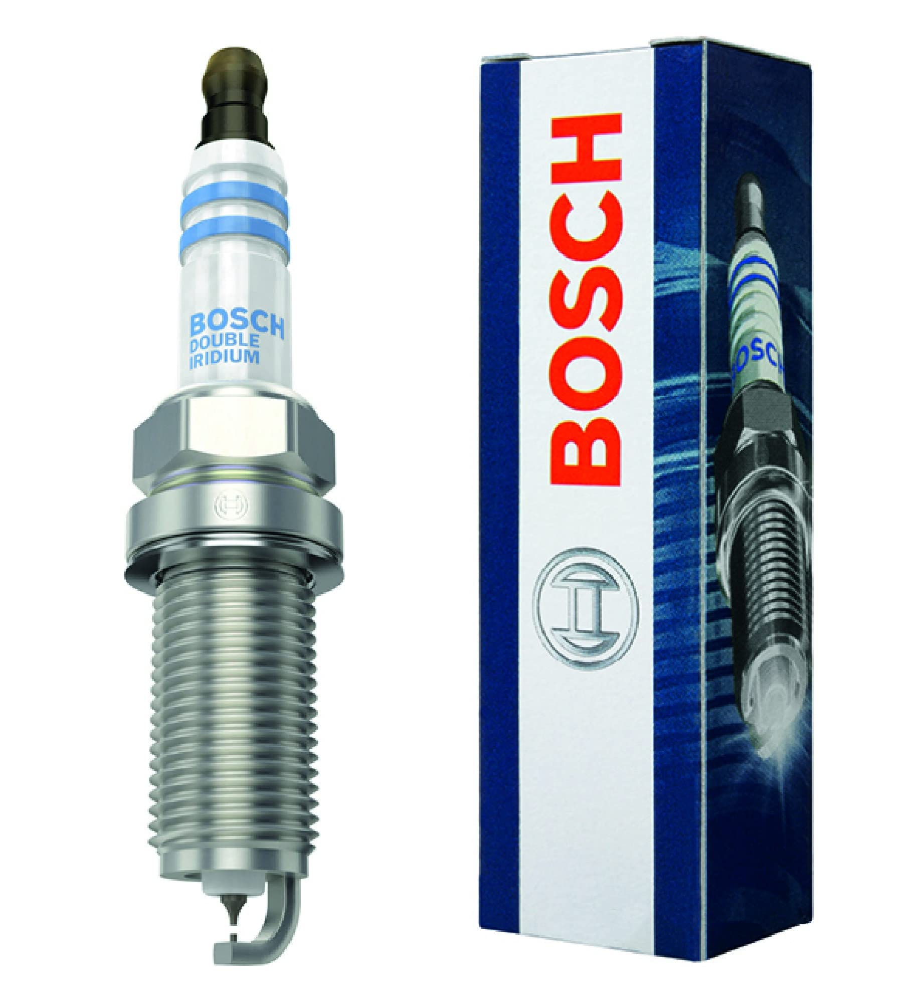 Bosch FR7NII35U - Zündkerzen Double Platinum - 1 Stück von Bosch Automotive