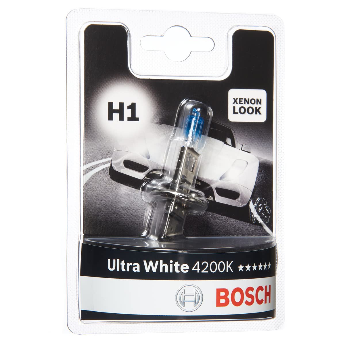 Bosch H1 Ultra White 4200K Lampe - 12 V 55 W P14,5s - 1 Stück von Bosch Automotive