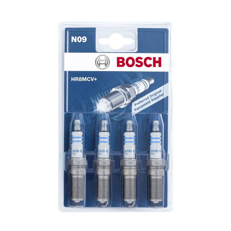 Bosch Automotive HR8MCV+ (N09) - Nickel Zündkerzen - 4er Set von Bosch Automotive