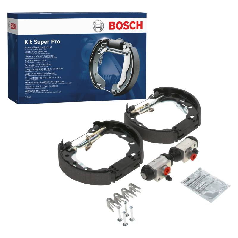 Bosch KS683 Kit Super Pro - hintere Trommelbremsenset - ein vormontiertes Set von Bosch Automotive