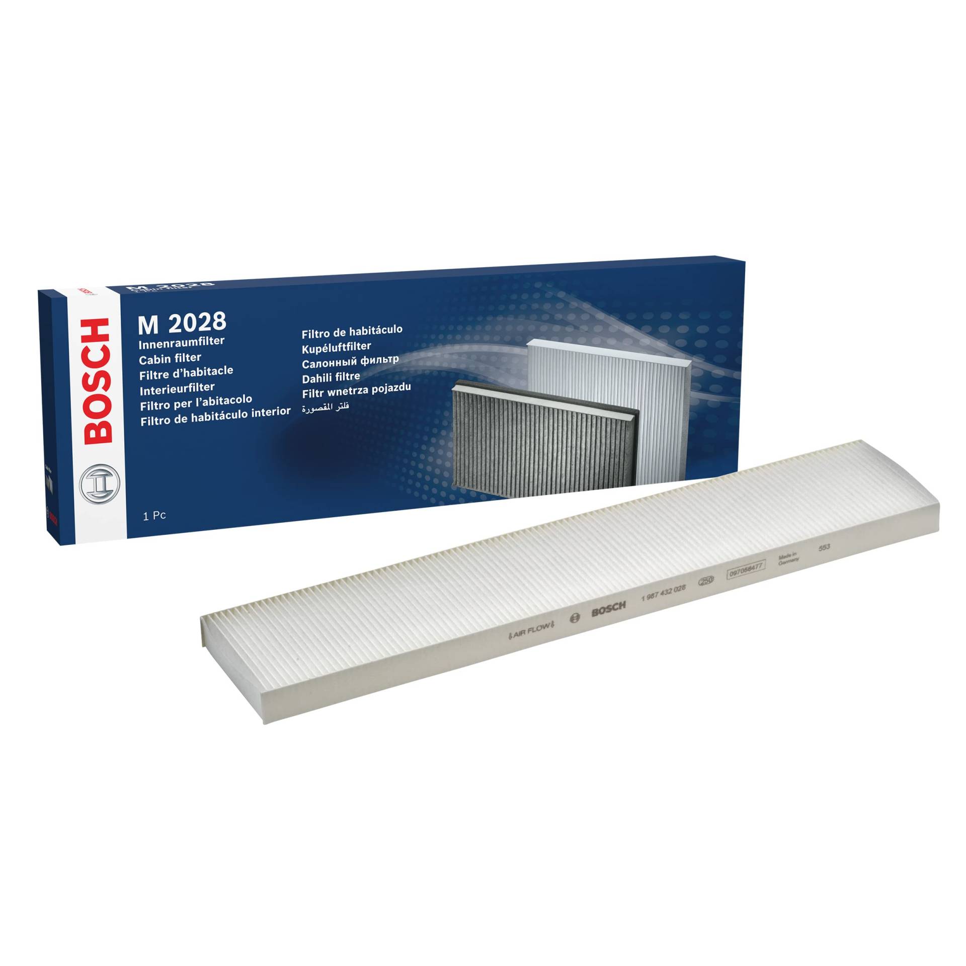 Bosch M2028 - Innenraumfilter Standard von Bosch Automotive