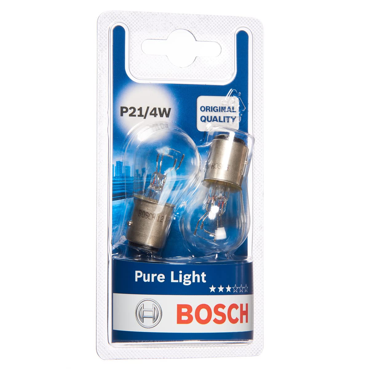 BOSCH 1987301015 P21/4W Bremsleuchten BOSCH 1987301015 P21/4W Bremsleuchten von Bosch