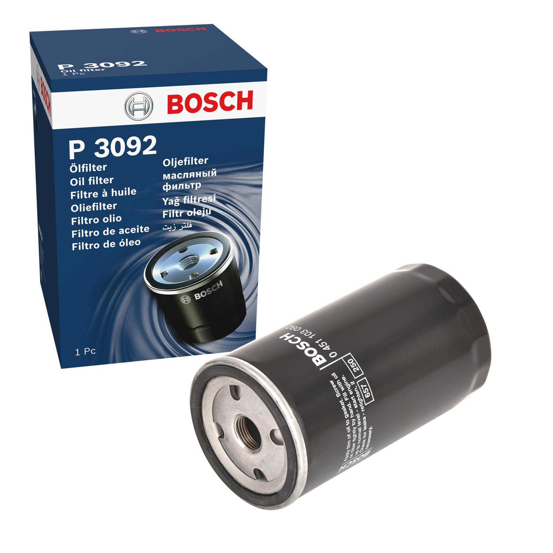 Bosch P3092 - Ölfilter Auto von Bosch Automotive