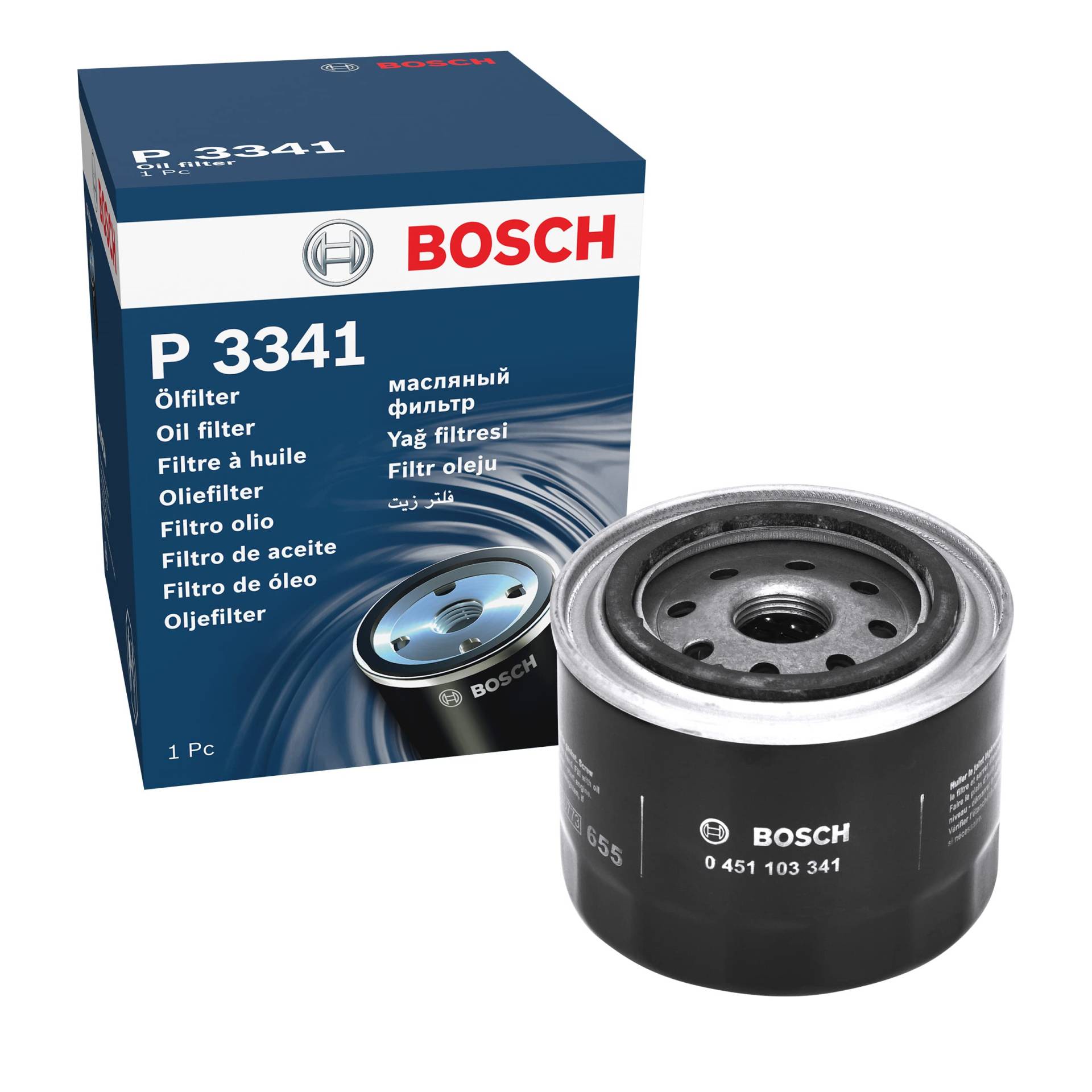 Bosch P3341 - Ölfilter Auto von Bosch Automotive
