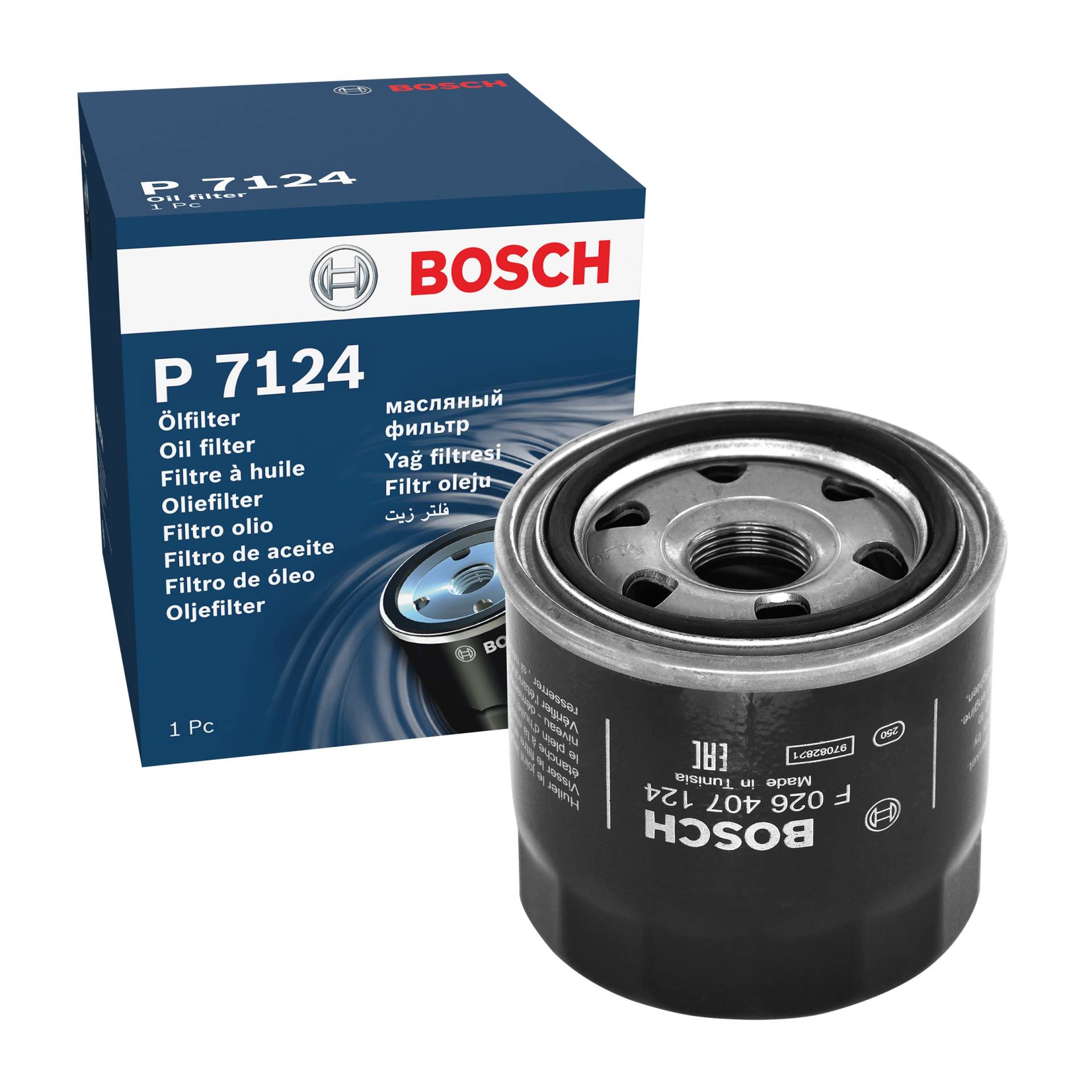 Bosch P7124 - Ölfilter Auto von Bosch Automotive