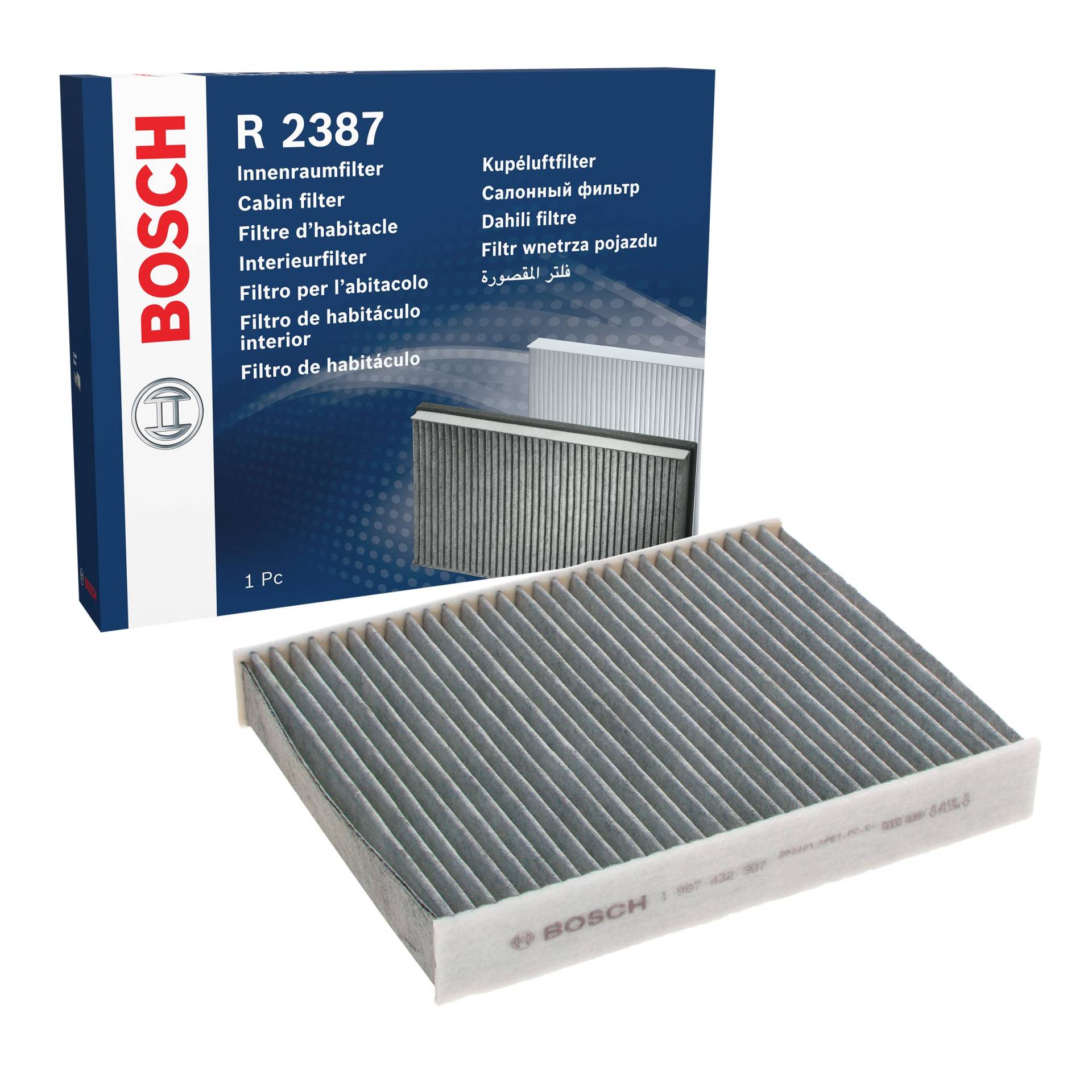 Bosch R2387 - Innenraumfilter mit Aktivkohle von Bosch Automotive