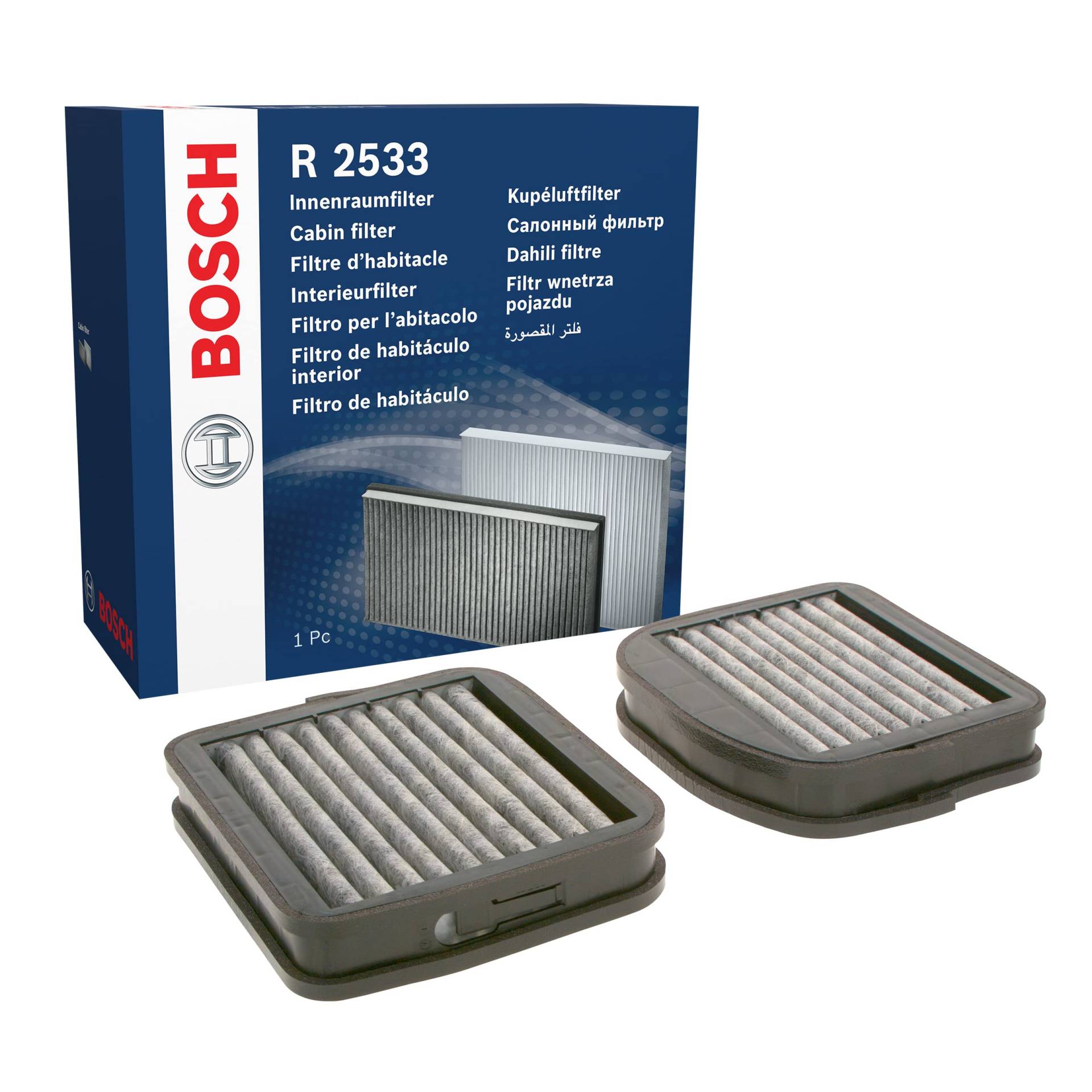 Bosch R2533 - Innenraumfilter mit Aktivkohle von Bosch Automotive