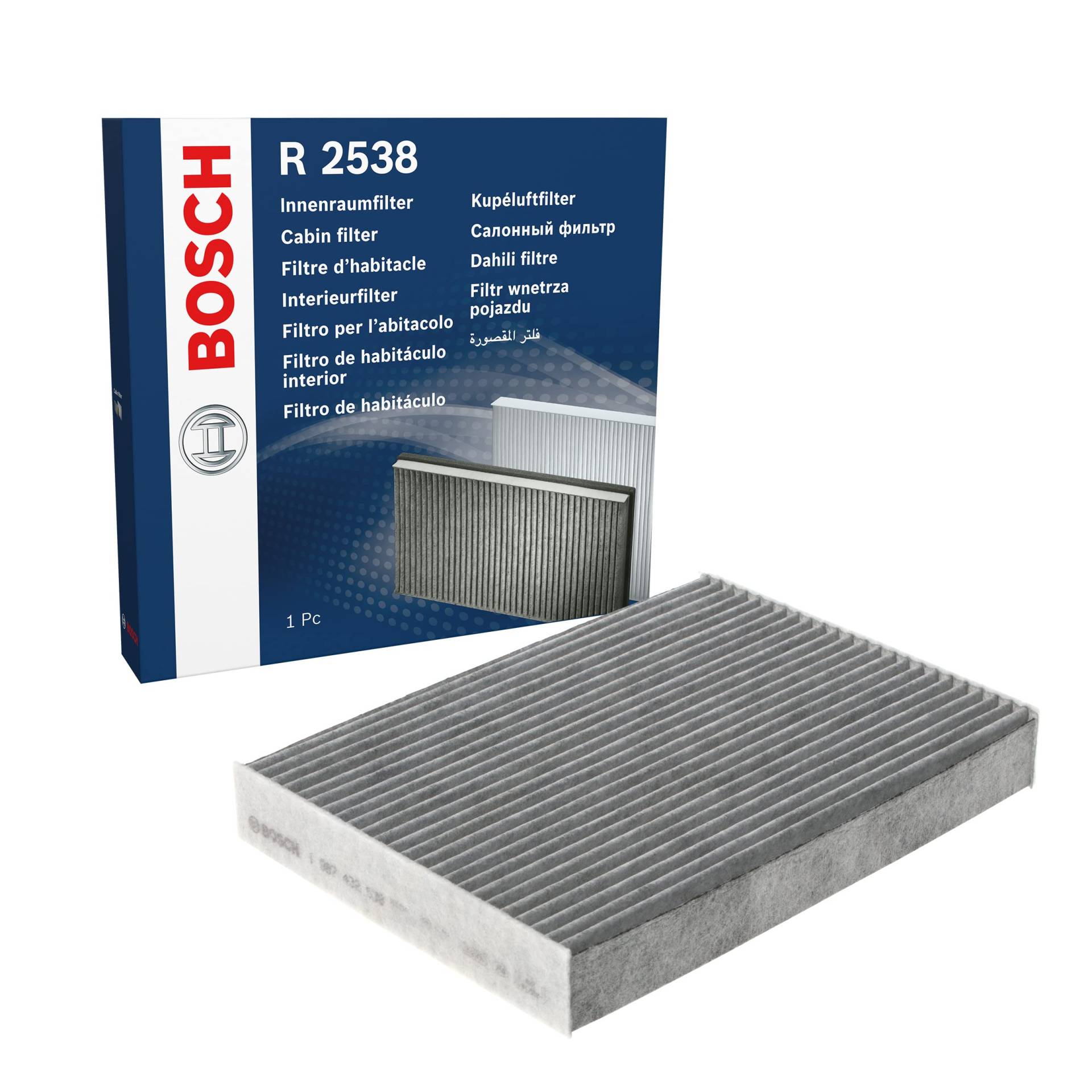 Bosch R2538 - Innenraumfilter mit Aktivkohle von Bosch Automotive