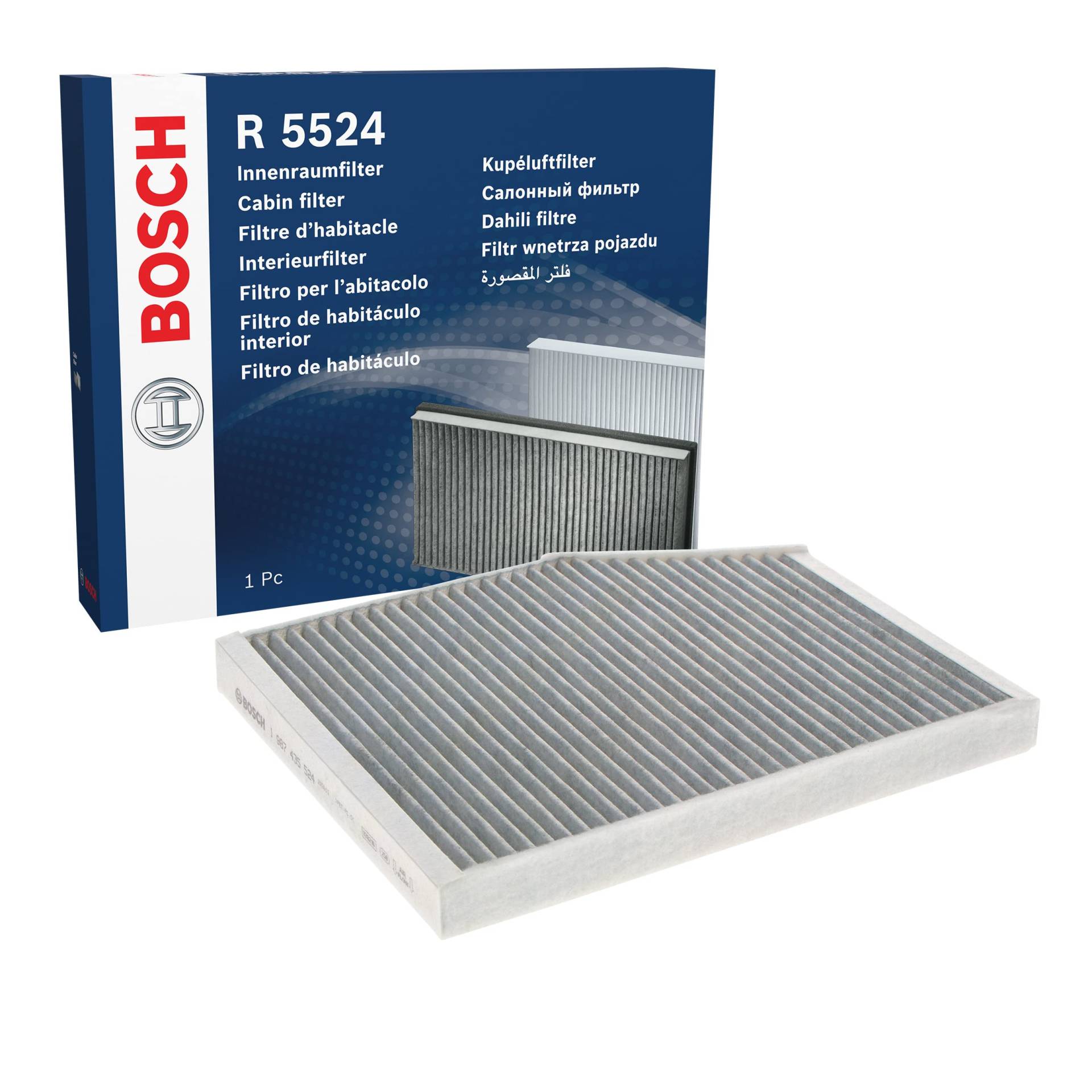Bosch R5524 - Innenraumfilter mit Aktivkohle von Bosch Automotive