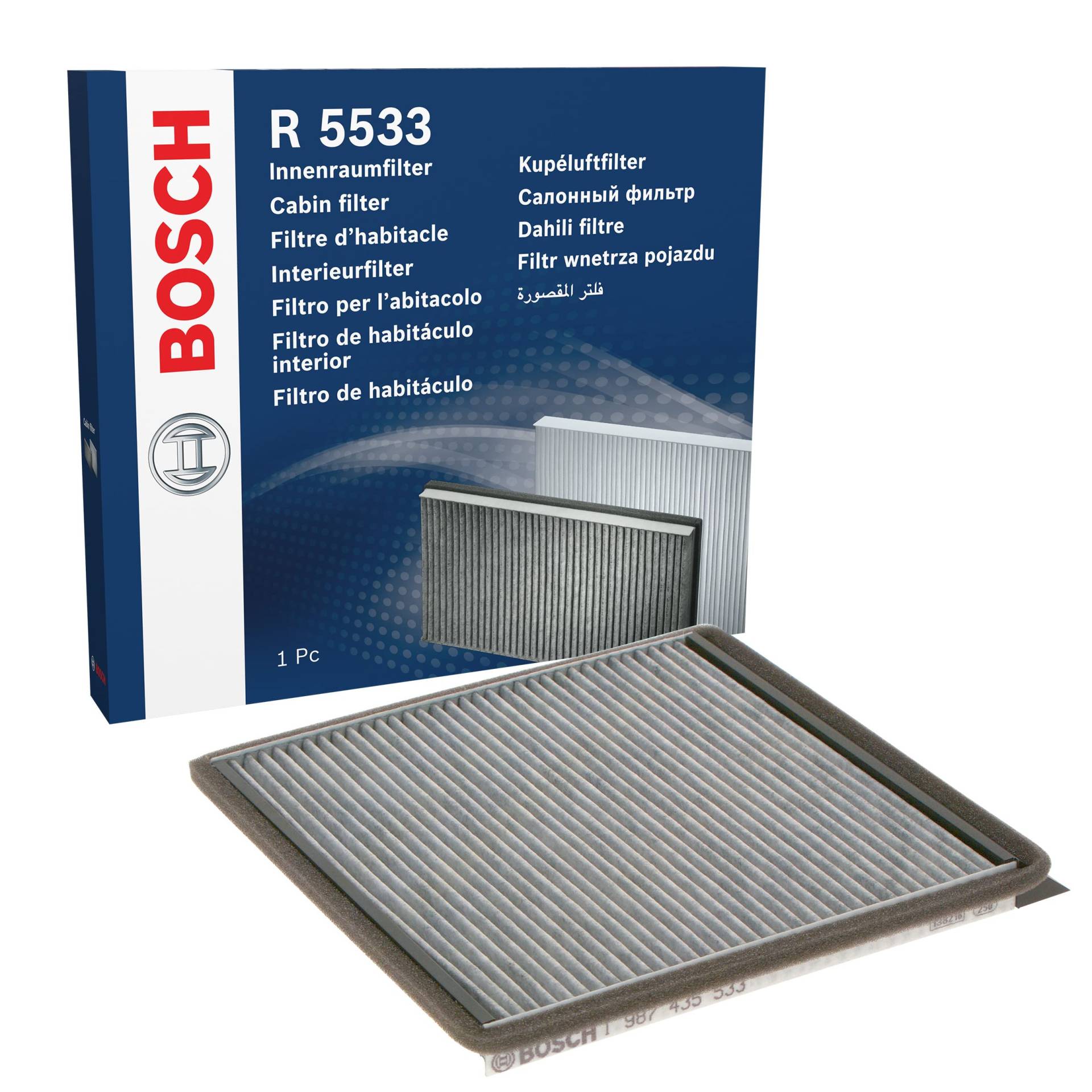 Bosch R5533 - Innenraumfilter mit Aktivkohle von Bosch Automotive