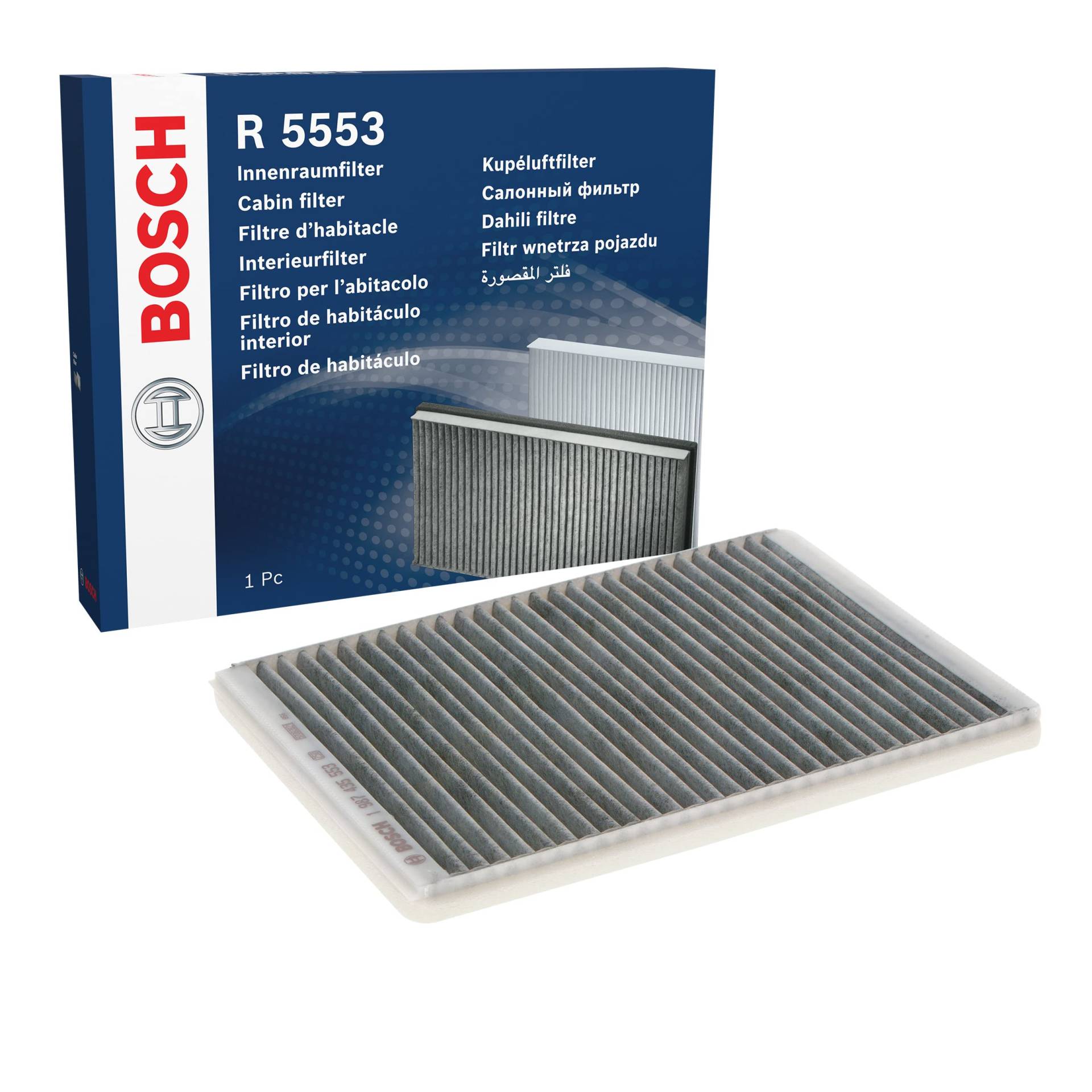 Bosch Automotive R5553 - Innenraumfilter mit Aktivkohle Bosch Automotive R5553 - Innenraumfilter mit Aktivkohle von Bosch Automotive