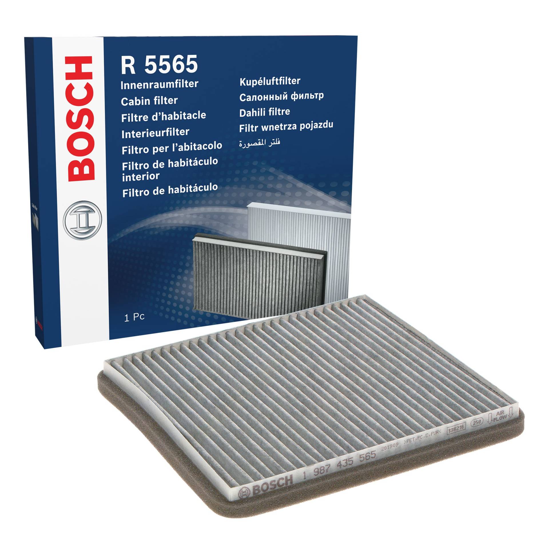 Bosch R5565 - Innenraumfilter mit Aktivkohle von Bosch Automotive