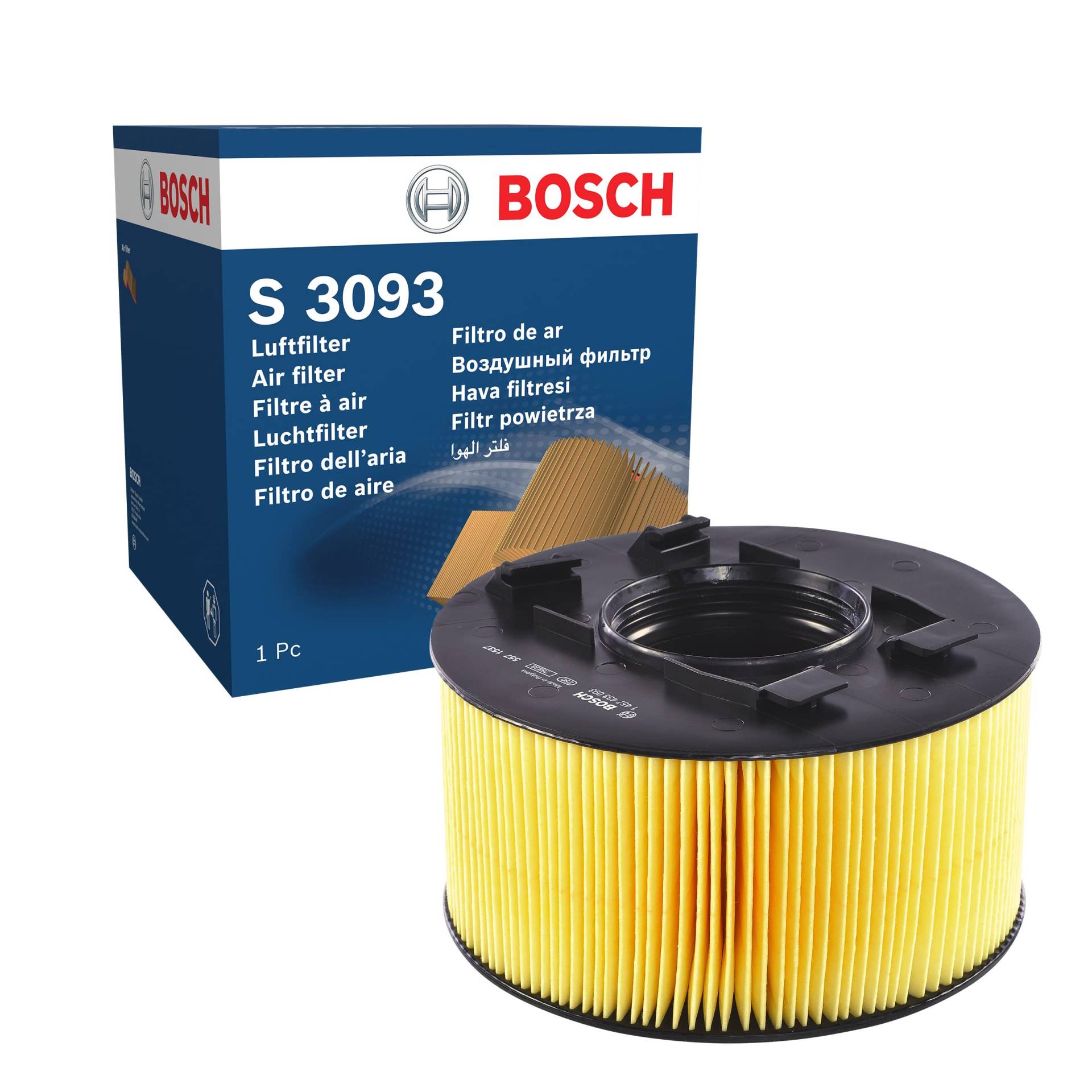 Bosch S3093 - Luftfilter Auto von Bosch Automotive