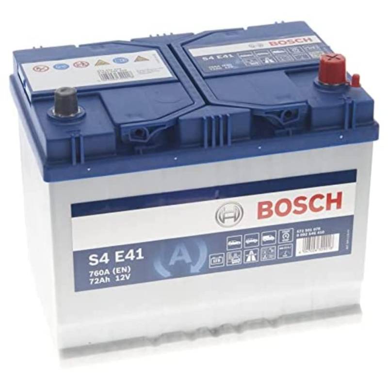 Bosch S4E41 - Autobatterie - 72A/h - 760A - EFB-Technologie - angepasst für Fahrzeuge mit Start/Stopp-System von Bosch Automotive