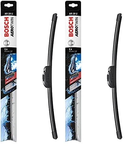 Bosch Scheibenwischer Aerotwin AR19U, Länge: 475mm − einzelner Scheibenwischer für Frontscheibe (Packung mit 2) von Bosch Automotive