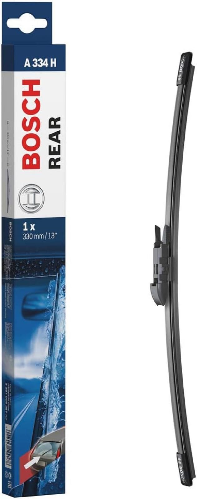 Bosch Scheibenwischer Rear A334H, Länge: 330mm – Scheibenwischer für Heckscheibe Bosch Scheibenwischer Rear A334H, Länge: 330mm – Scheibenwischer für Heckscheibe von Bosch
