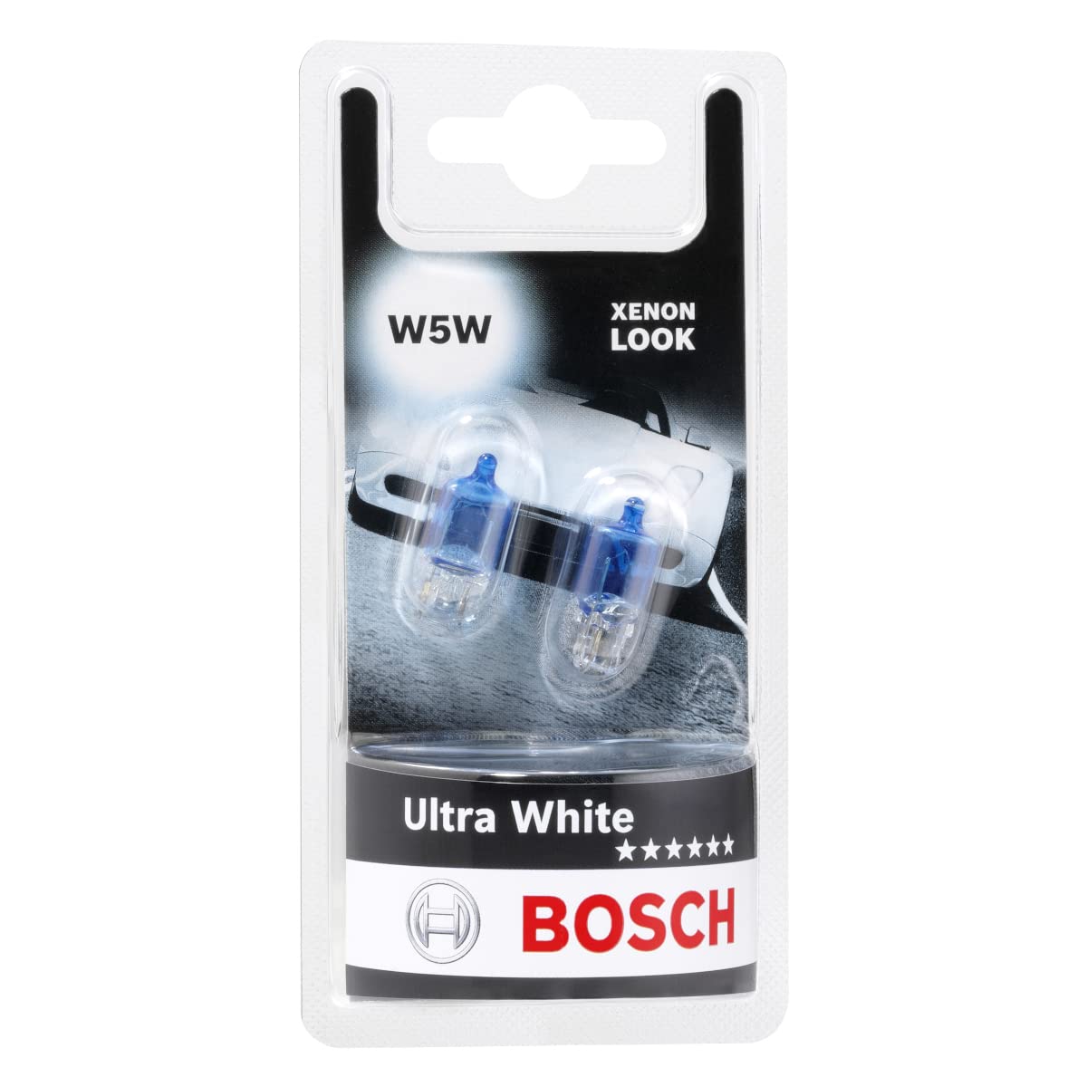 Bosch W5W Ultra White Fahrzeuglampen - 12 V 5 W W2,1x9,5d - 2 Stücke Bosch W5W Ultra White Fahrzeuglampen - 12 V 5 W W2,1x9,5d - 2 Stücke von Bosch Automotive