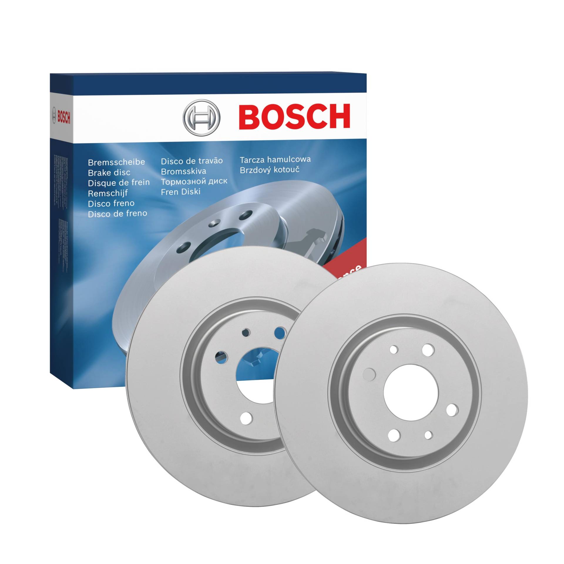 Bosch BD2050 Bremsscheiben - Vorderachse - ECE-R90 Zertifizierung - zwei Bremsscheiben pro Set von Bosch Automotive