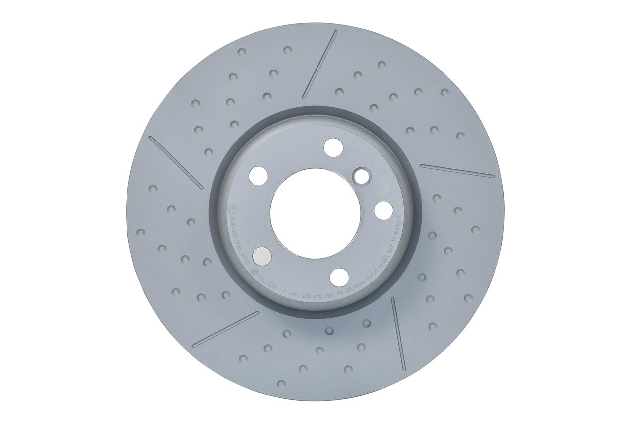 2x BOSCH Bremsscheibe Vorne Ø340mm Höhe: 73.2mm Dicke: 30mm Lochkreis-Ø: 120mm Belüftet, zweiteilige Bremsscheibe, geschlitzt/gelocht 0 986 479 E12 2x BOSCH Bremsscheibe Vorne Ø340mm Höhe: 73.2mm Dicke: 30mm Lochkreis-Ø: 120mm Belüftet, zweiteilige Bremsscheibe, geschlitzt/gelocht 0 986 479 E12 von BOSCH