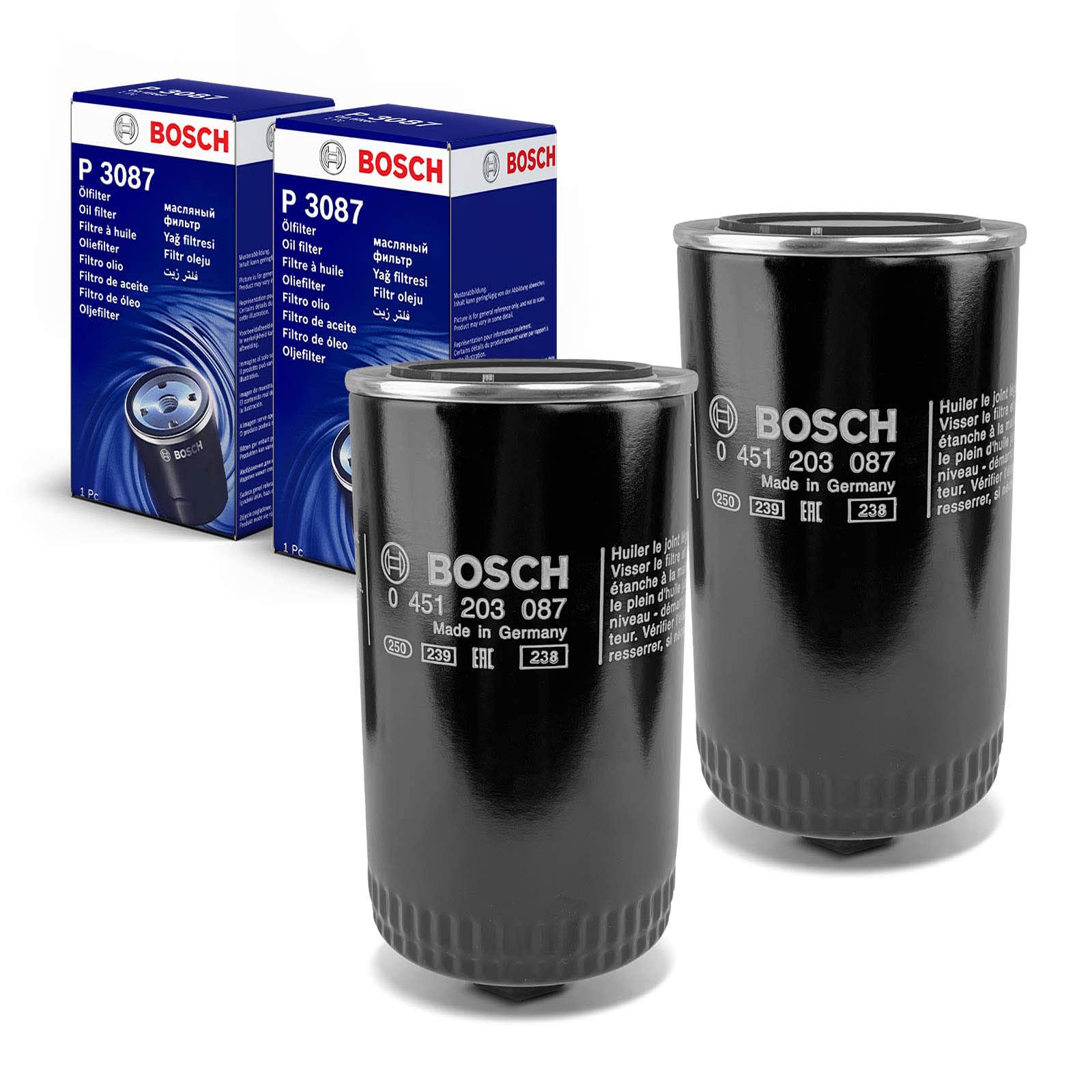 2x Original BOSCH 0451203087 Ölfilter Kompatibel mit 740 744 745 2.4L 1984-1992 Transporter IV Bus 2.4L 2.5L 1990-2003 LT 28-35 I Bus 281-363 2.4L 1982-1996 2x Original BOSCH 0451203087 Ölfilter Kompatibel mit 740 744 745 2.4L 1984-1992 Transporter IV Bus 2.4L 2.5L 1990-2003 LT 28-35 I Bus 281-363 2.4L 1982-1996 von Bosch