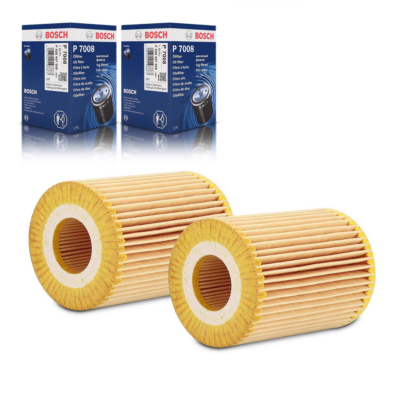 2x Original BOSCH F026407008 Ölfilter Kompatibel mit C-Klasse W203 W204 S203 S204 2005-2014 CLS C218 C219 2011-2017 E-Klasse W211 W212 W213 2005-2016 G-Klasse W461 W463 2006-Heute 2x Original BOSCH F026407008 Ölfilter Kompatibel mit C-Klasse W203 W204 S203 S204 2005-2014 CLS C218 C219 2011-2017 E-Klasse W211 W212 W213 2005-2016 G-Klasse W461 W463 2006-Heute von Bosch
