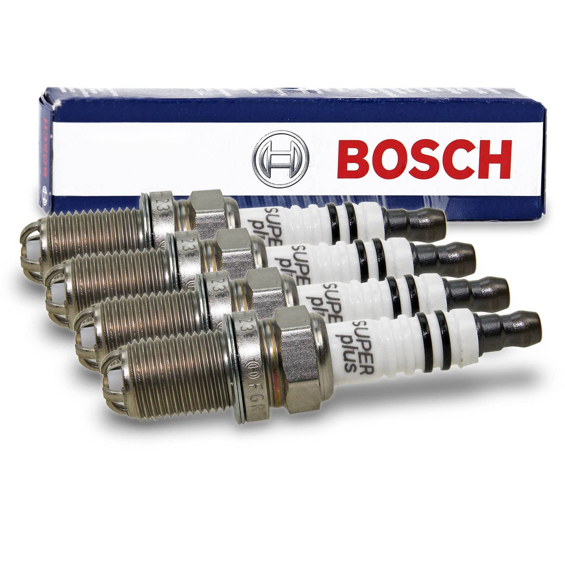 4x Zündkerze BOSCH Super Plus FGR7DQE+ 4x Zündkerze BOSCH Super Plus FGR7DQE+ von Bosch