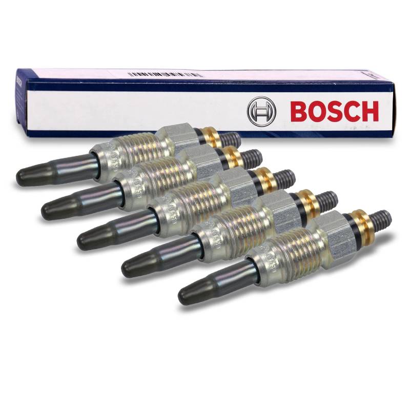 5x Glühkerze BOSCH Duraterm GLP002 von BOSCH