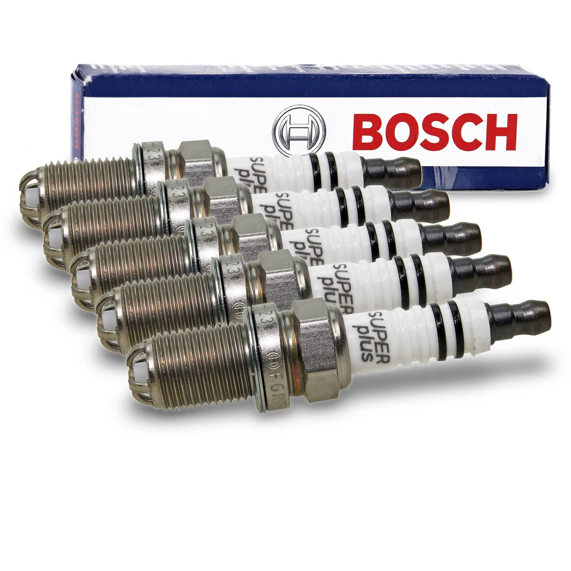 5x Zündkerze BOSCH Super Plus FGR7DQE+ von Bosch