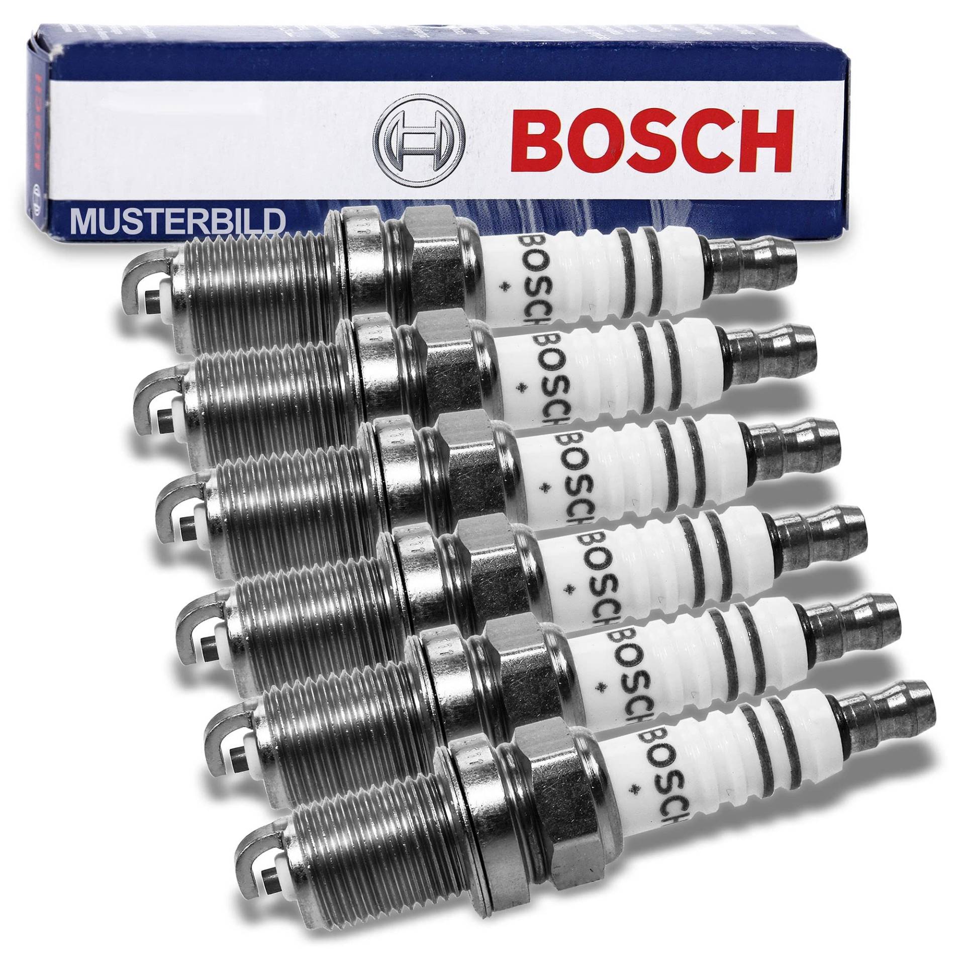 6x BOSCH Zündkerze Super Plus FR8DPP33+ von Bosch