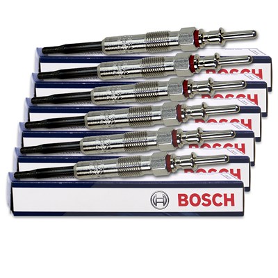 Bosch 6x Glühkerze Duraterm GLP070 [Hersteller-Nr. 0250402002] für BMW von Bosch