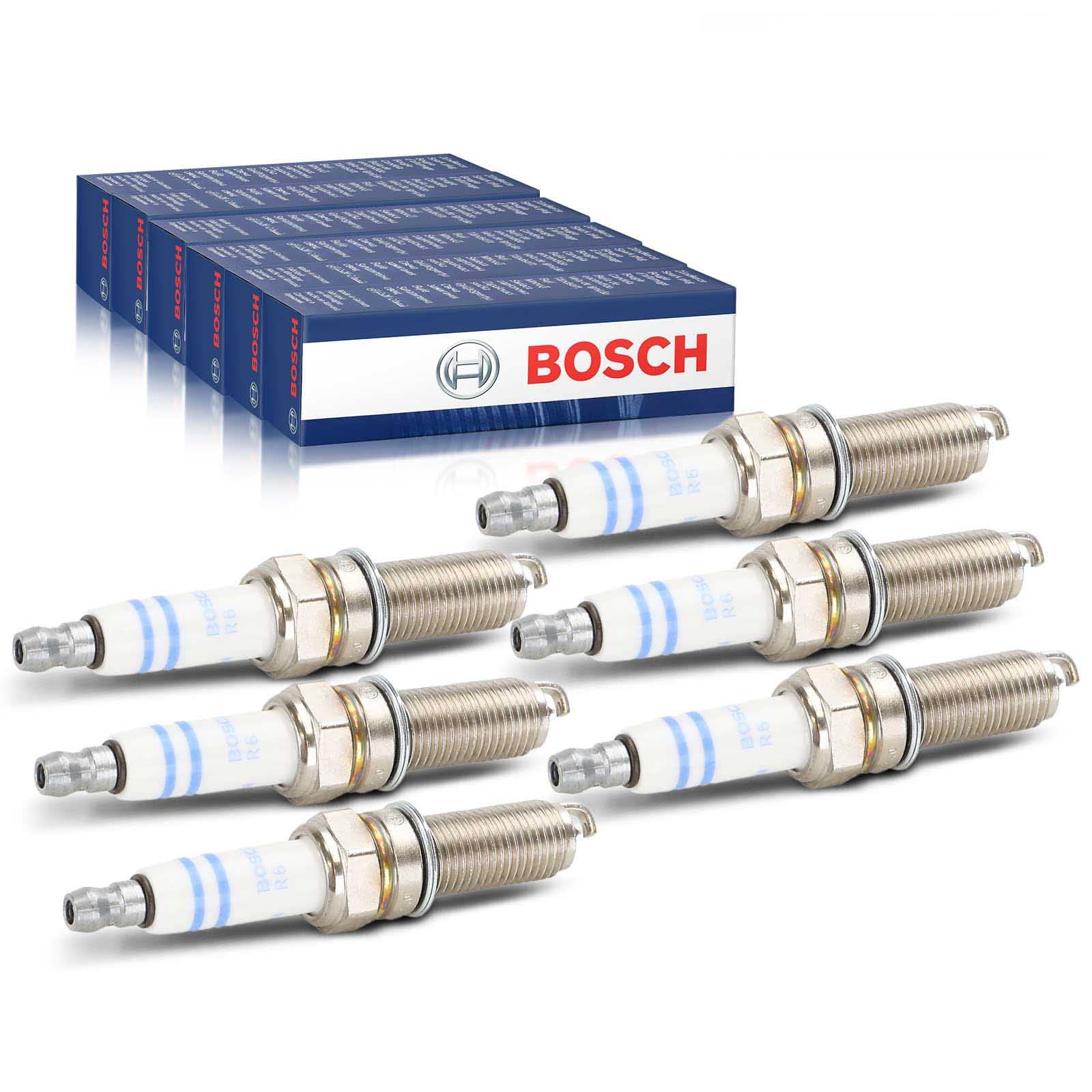 6x Original BOSCH 0242135509 Zündkerzen Kompatibel mit W203 W204 2005-2011 S203 S204 2005-2010 W211 W212 2005-2016 S211 S212 2005-2011 X204 2008-2015 R171 2004-2011 von Bosch