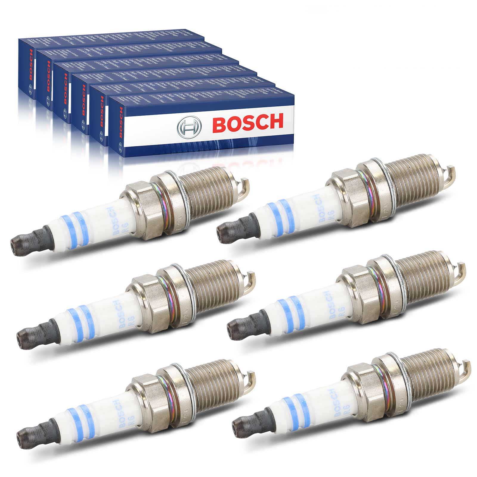 6x Original BOSCH 0242240653 Zündkerzen Kompatibel mit A208 A209 C208 C209 C215 CL203 R170 R171 S202 S203 S210 W169 W202 W203 W210 W220 i30 S-Type XF XJ XK 6x Original BOSCH 0242240653 Zündkerzen Kompatibel mit A208 A209 C208 C209 C215 CL203 R170 R171 S202 S203 S210 W169 W202 W203 W210 W220 i30 S-Type XF XJ XK von Bosch