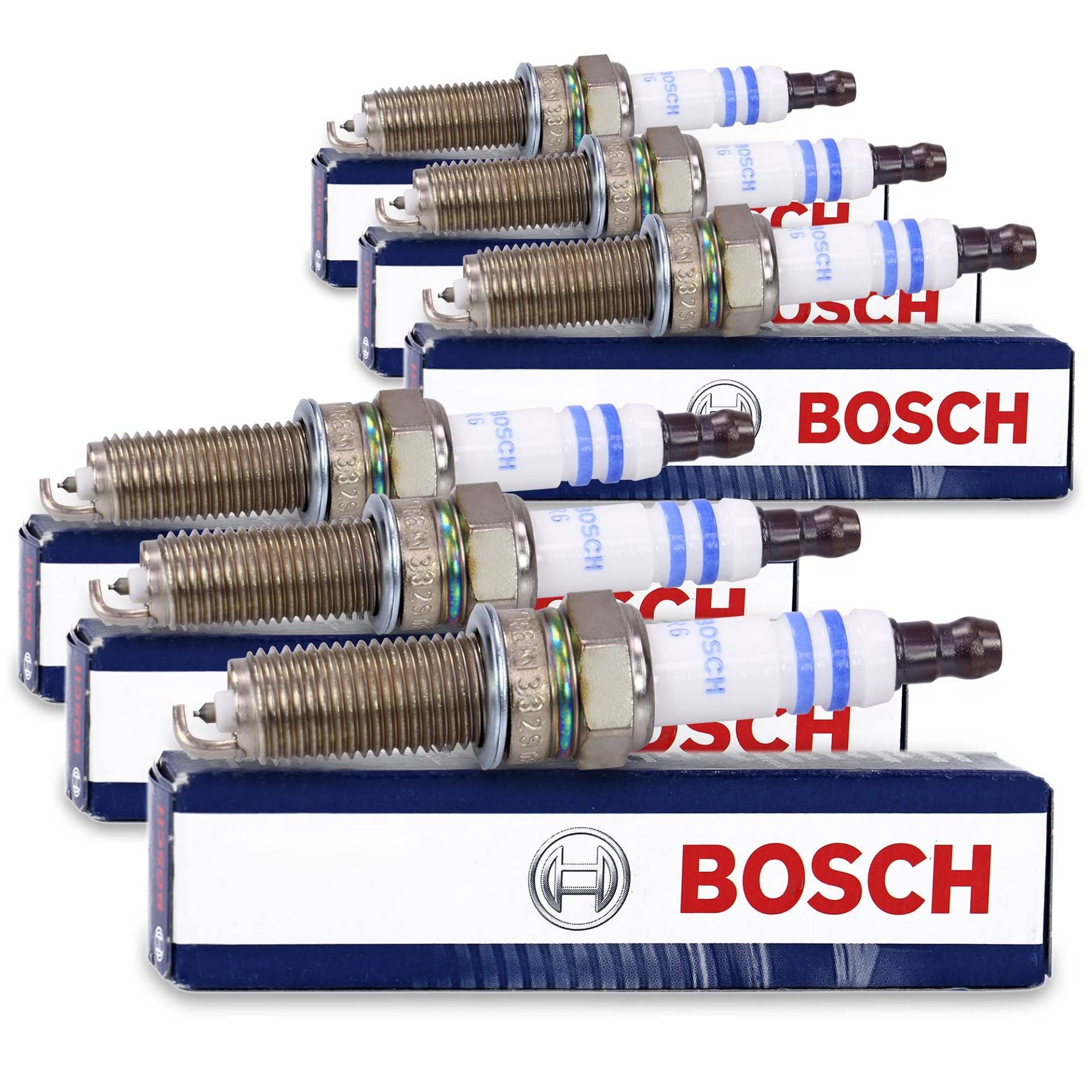 6x Original BOSCH Zündkerze 0 242 140 515 von Bosch
