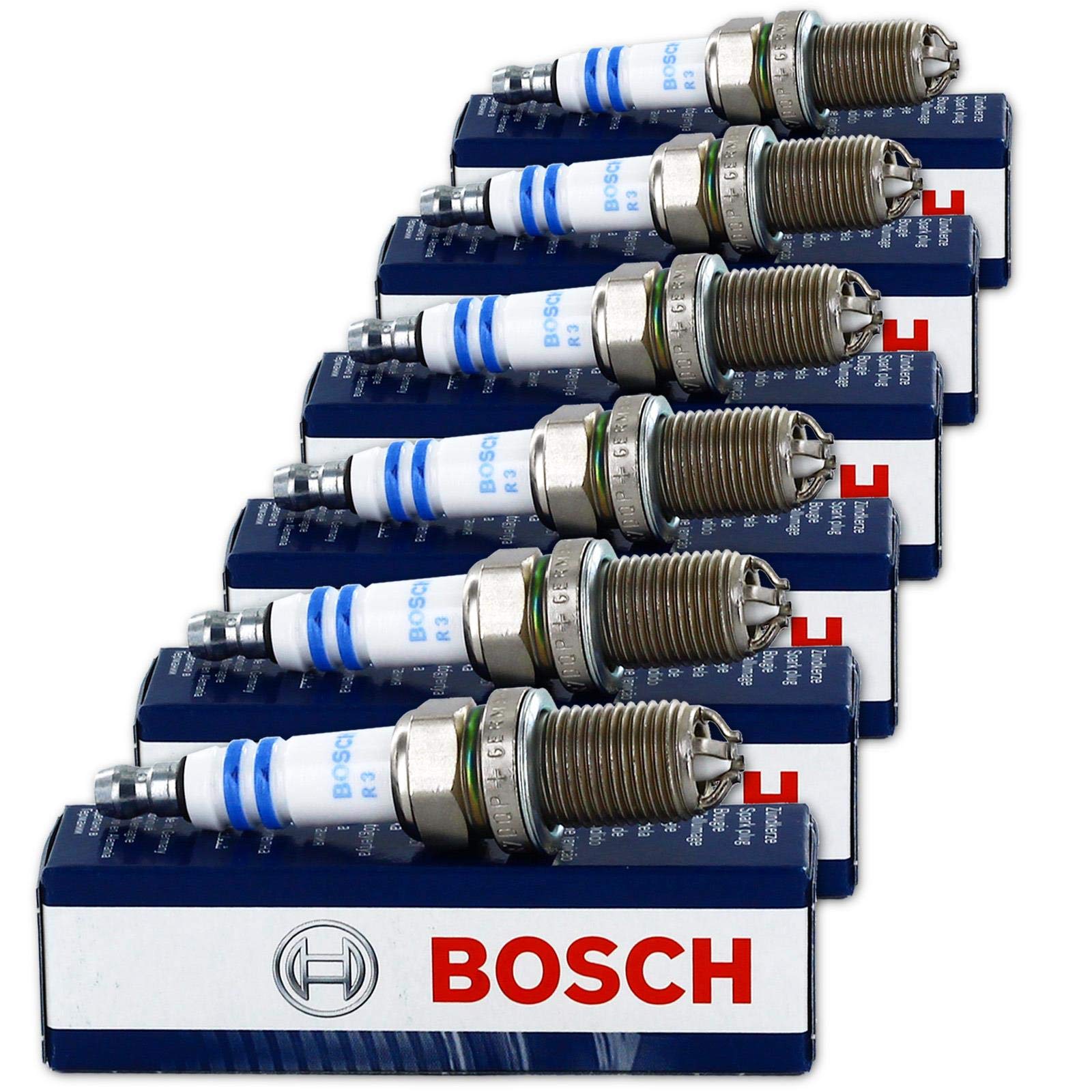 Bosch Super Plus FGR7DQP Zündkerzen, 6 Stück von Bosch Automotive