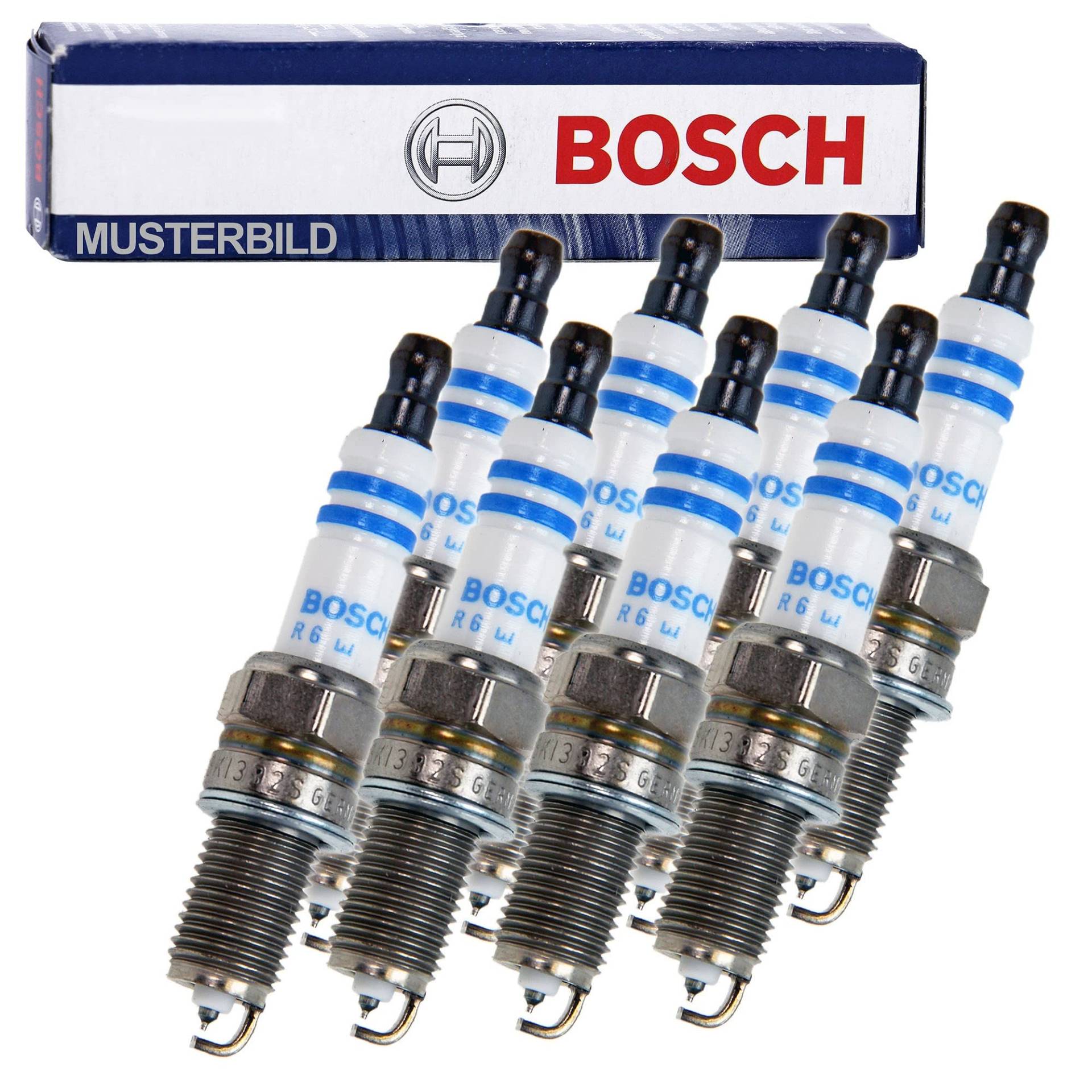 8x Zündkerze BOSCH Platin-Ir FR6KI332S 8x Zündkerze BOSCH Platin-Ir FR6KI332S von Bosch