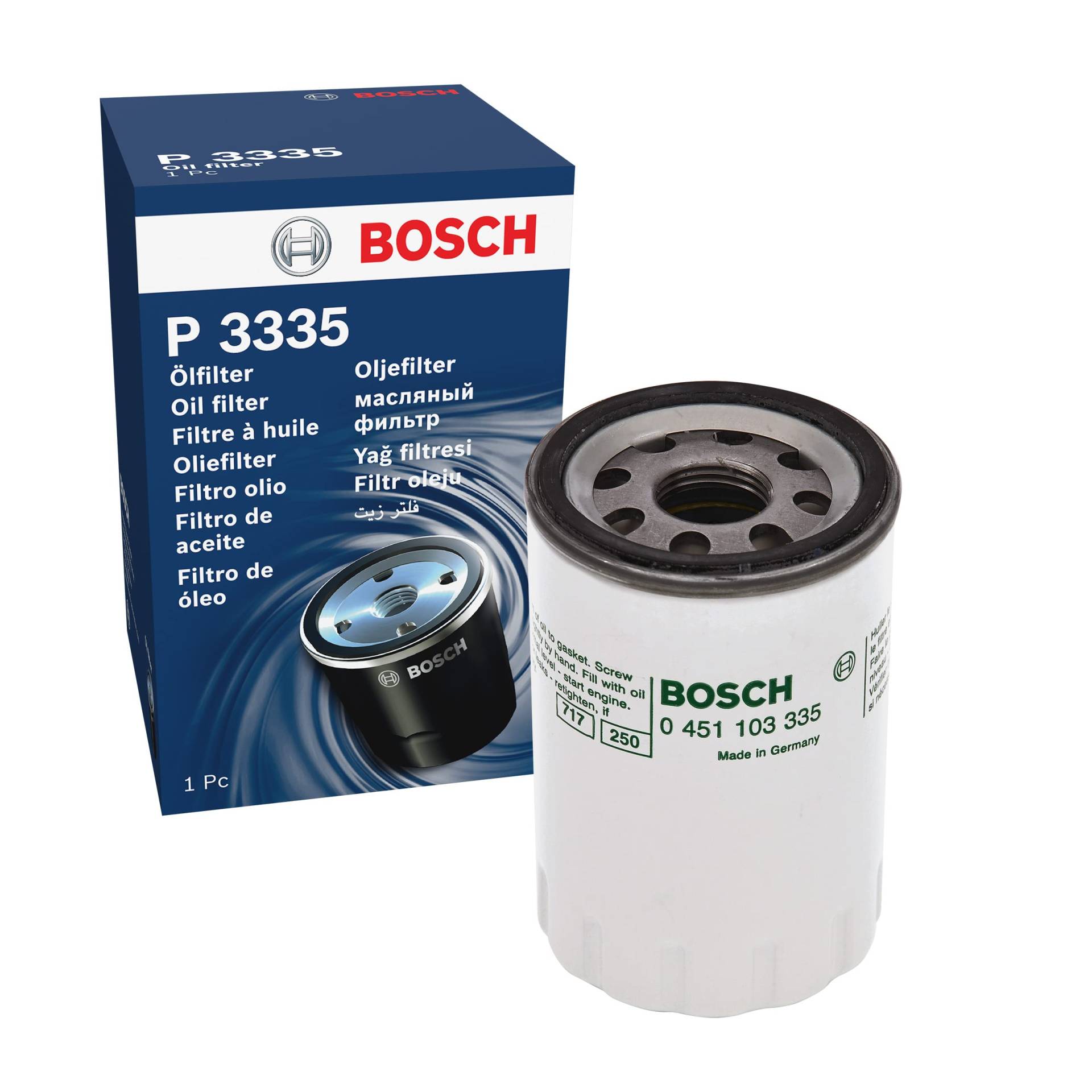 Bosch P3335 - Ölfilter Auto von Bosch Automotive